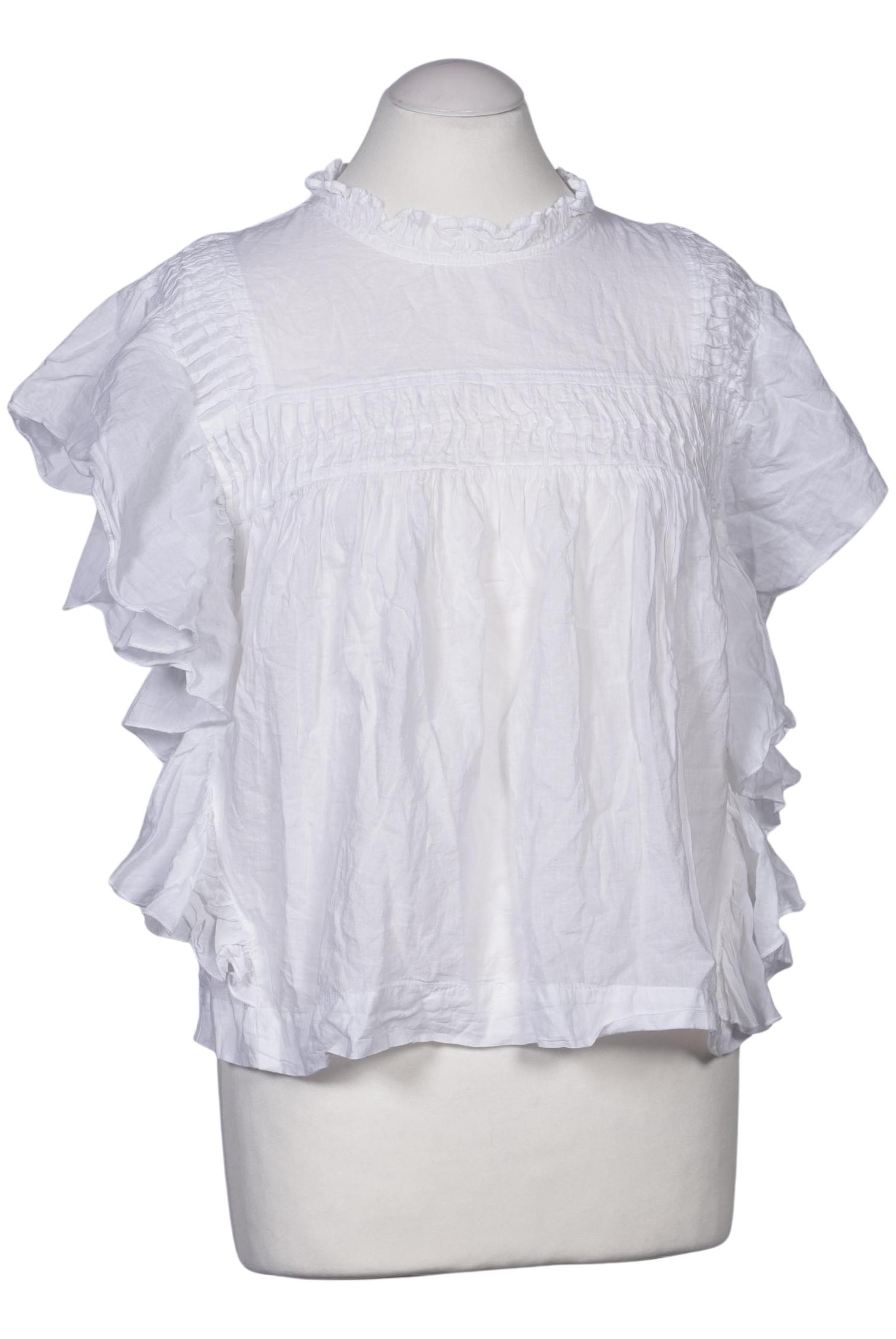 

Mango Damen Bluse, weiß, Gr. 38