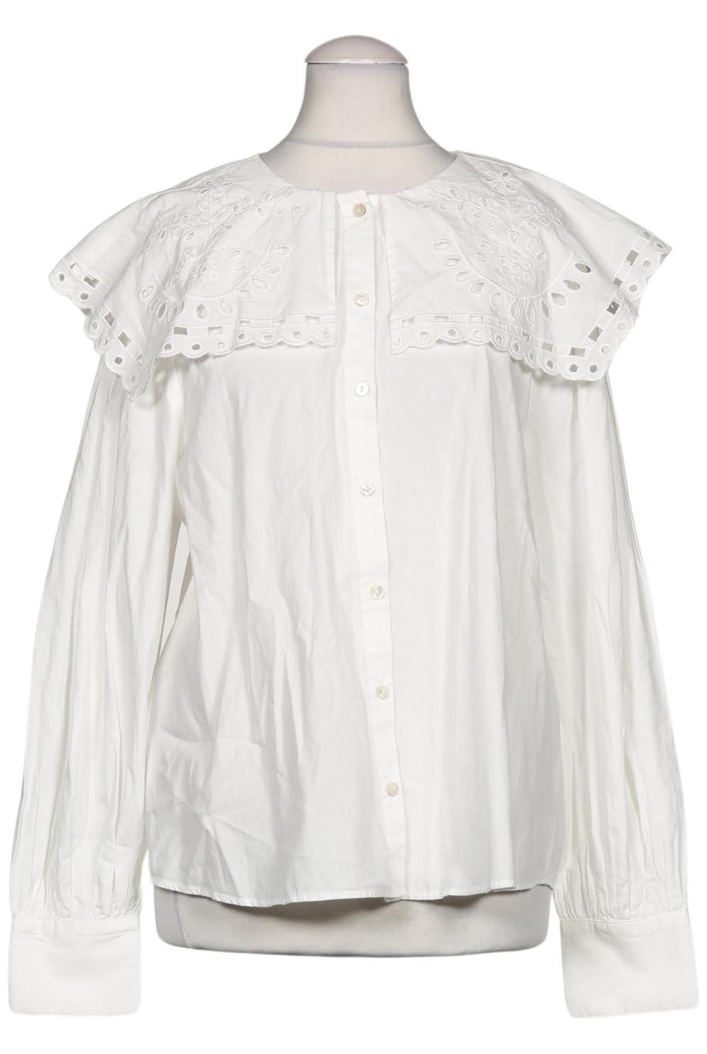 

Mango Damen Bluse, weiß, Gr. 36