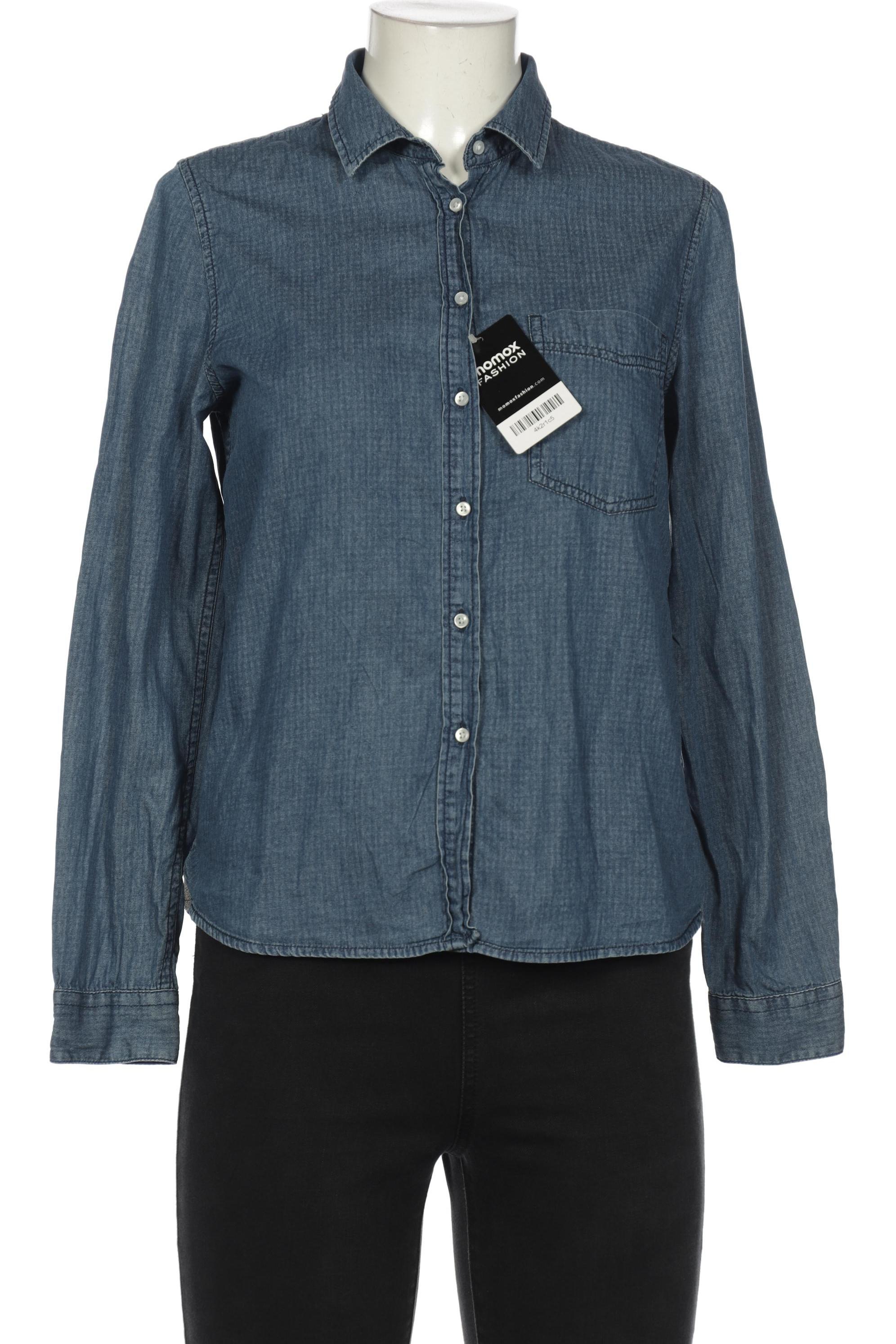 

Mango Damen Bluse, blau, Gr. 38