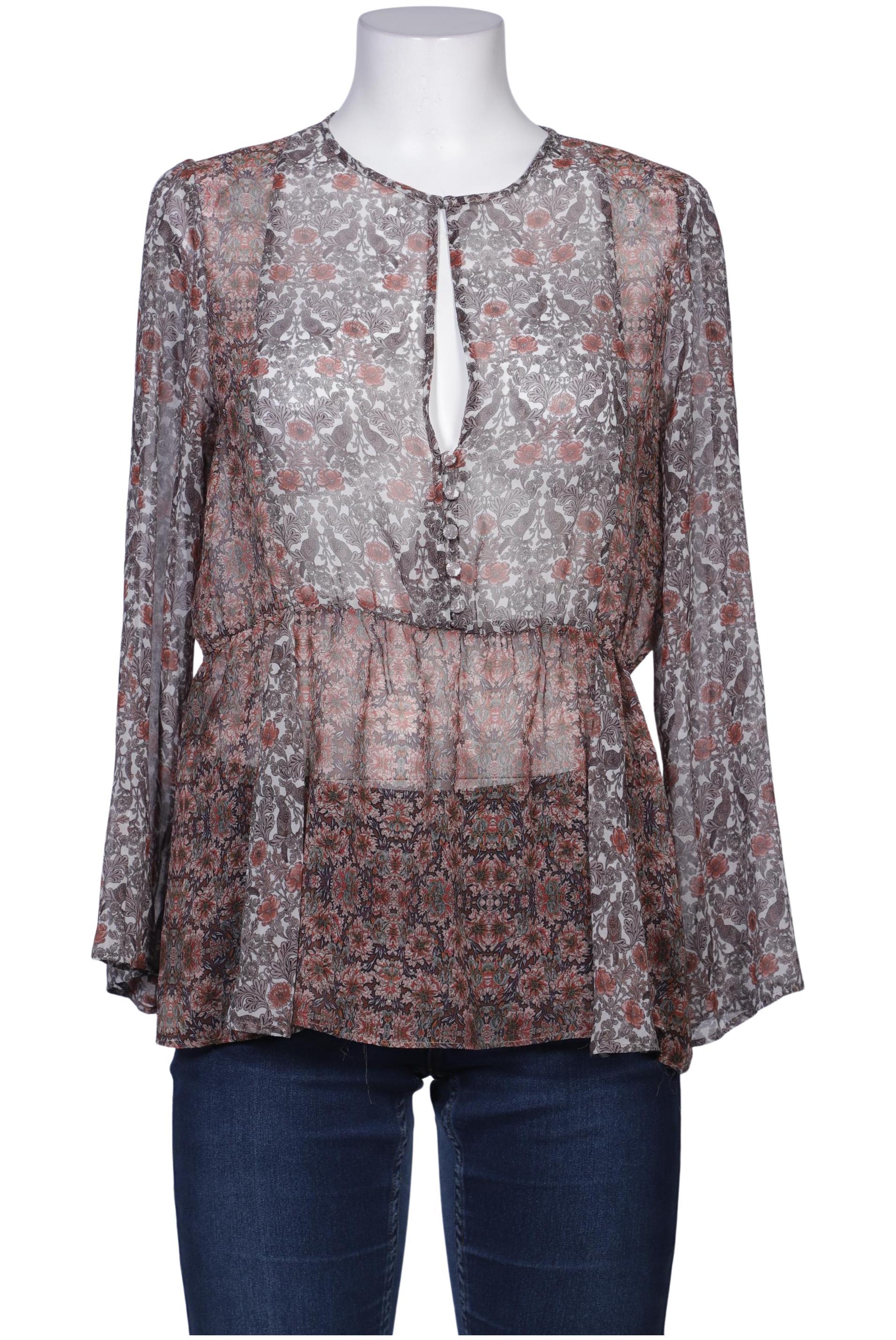 

Mango Damen Bluse, grau, Gr. 42