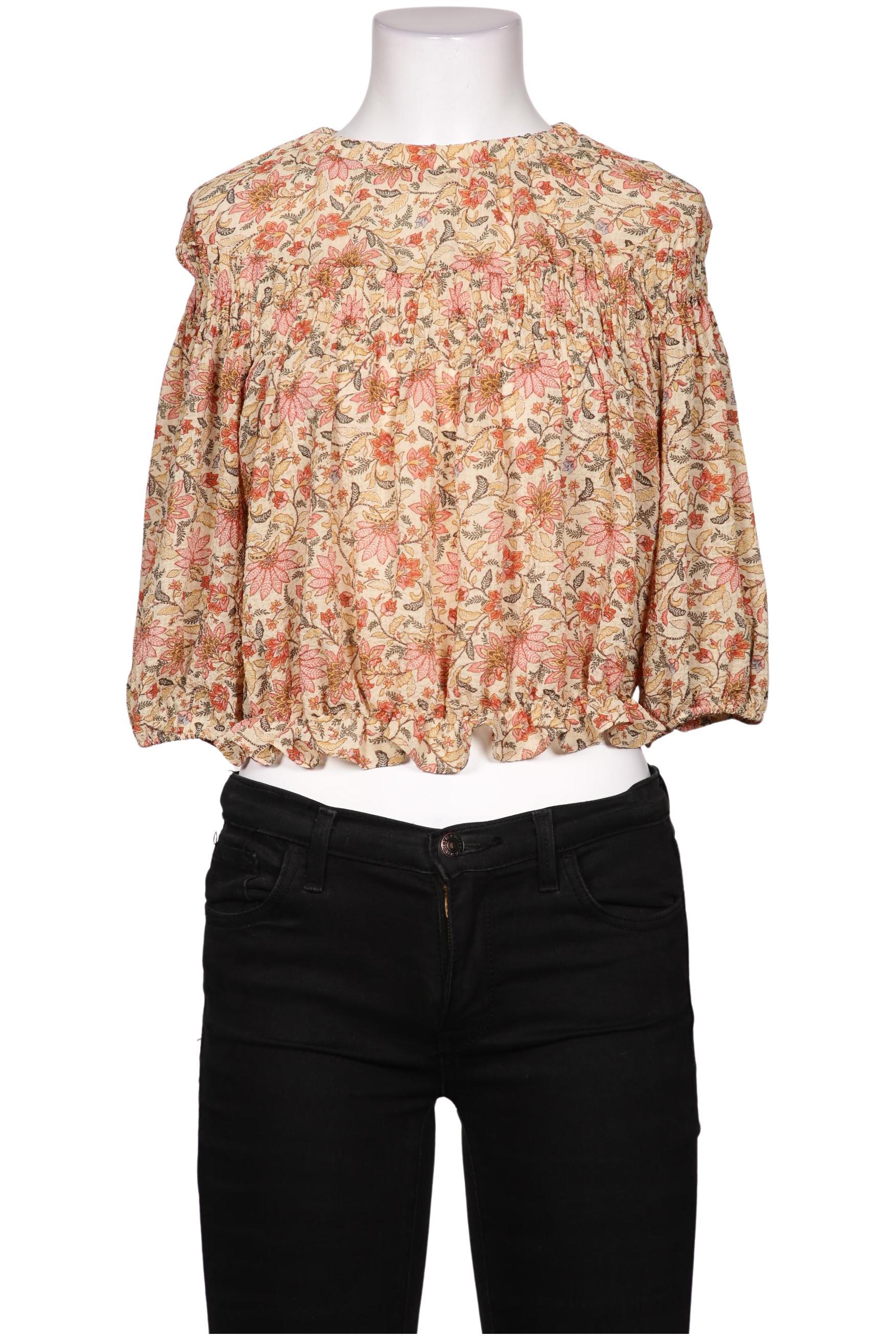 

Mango Damen Bluse, beige, Gr. 34