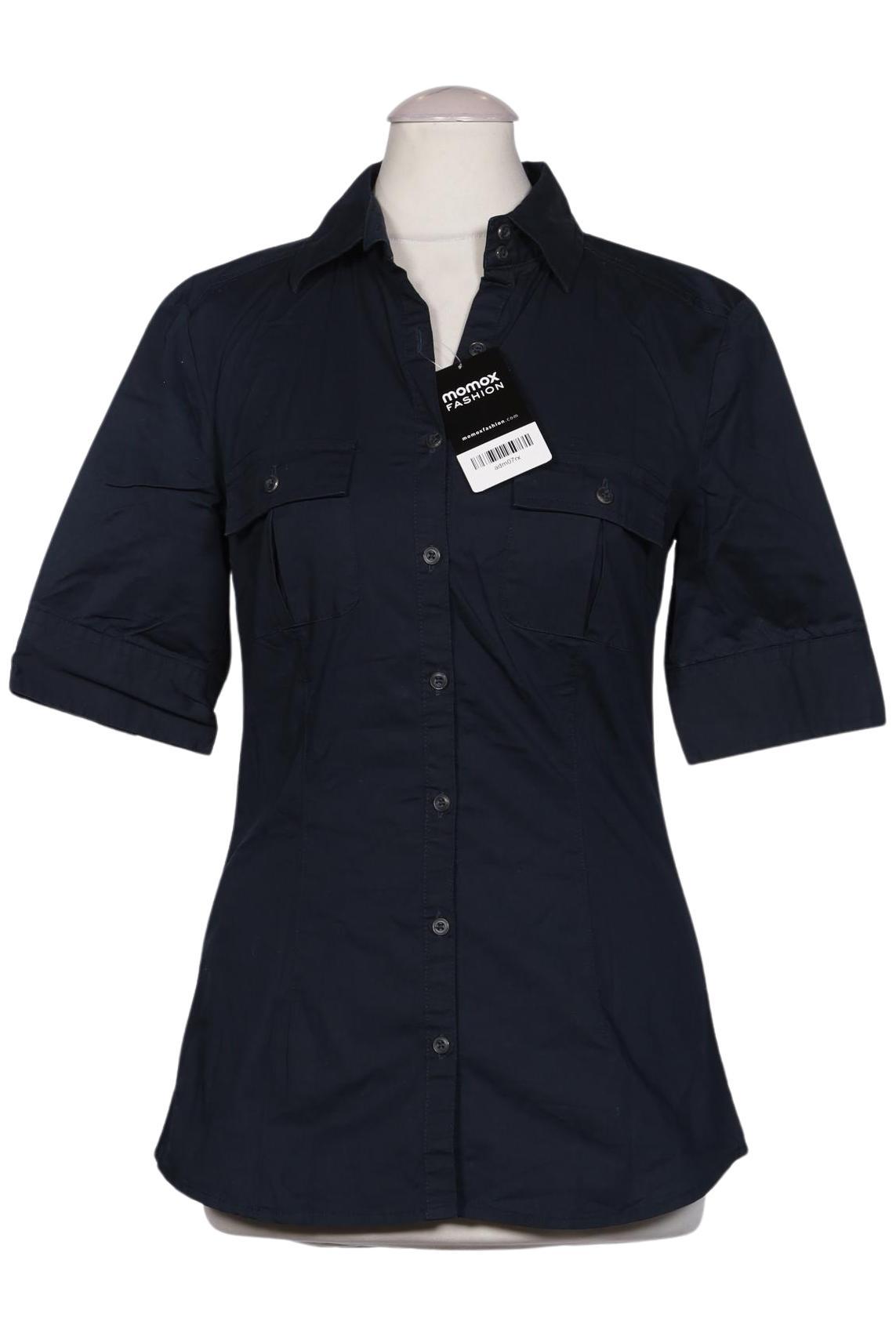 

Mango Damen Bluse, marineblau, Gr. 34
