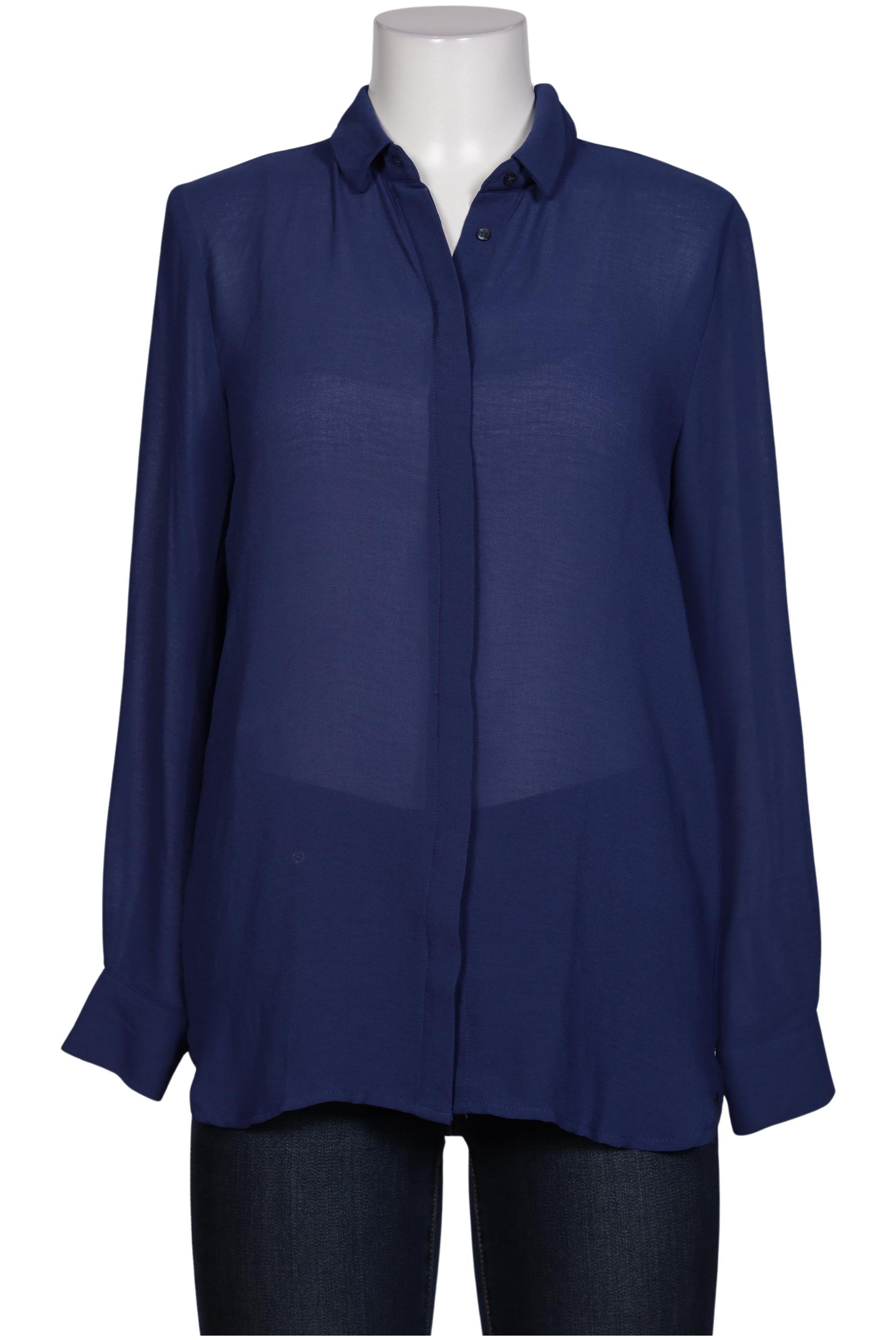 

Mango Damen Bluse, blau, Gr. 38