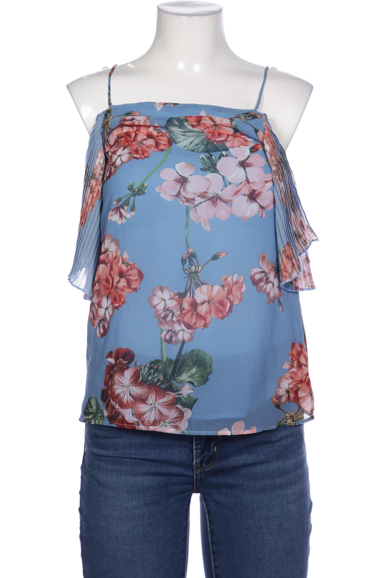 

MANGO Damen Bluse, blau