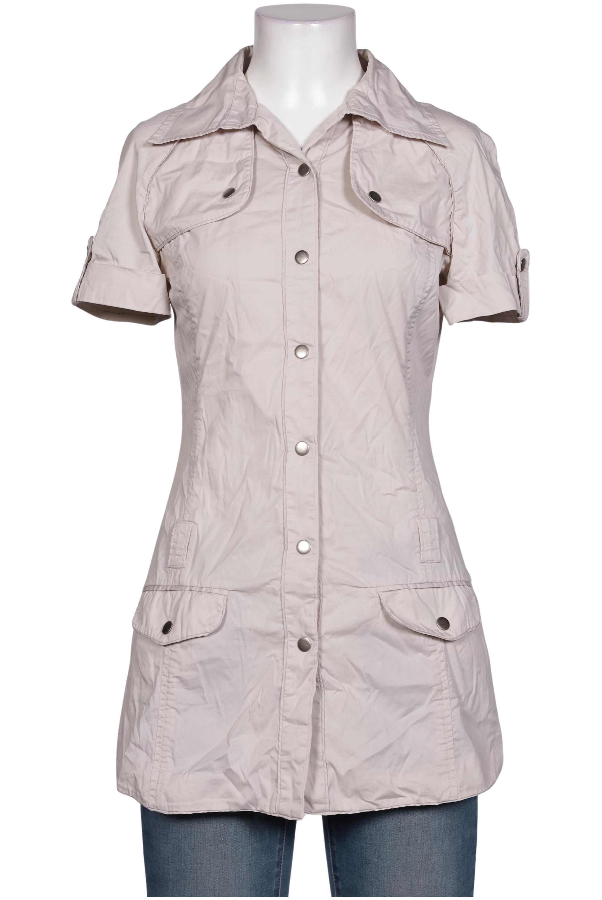 

Mango Damen Bluse, beige, Gr. 38