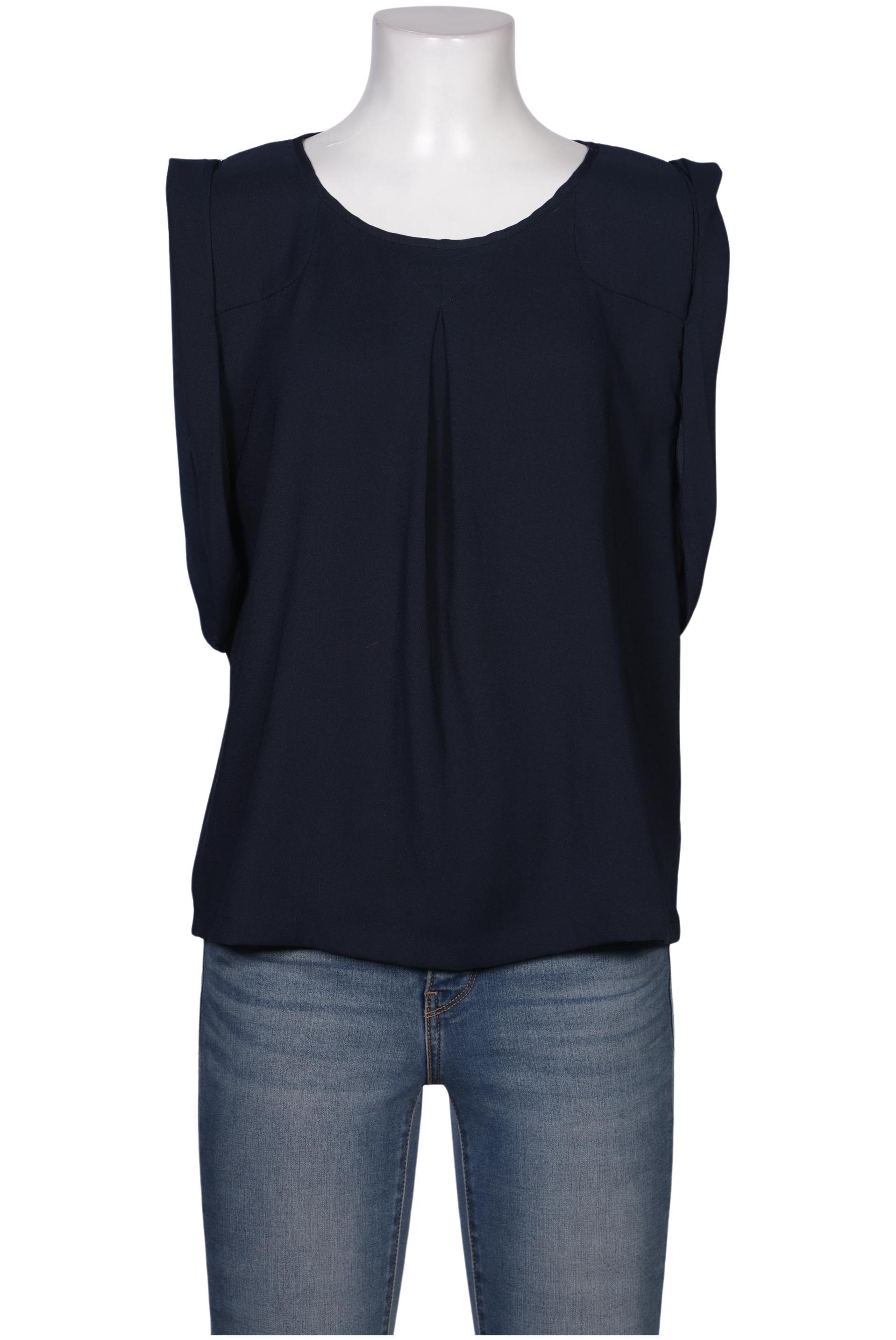 

Mango Damen Bluse, marineblau, Gr. 38