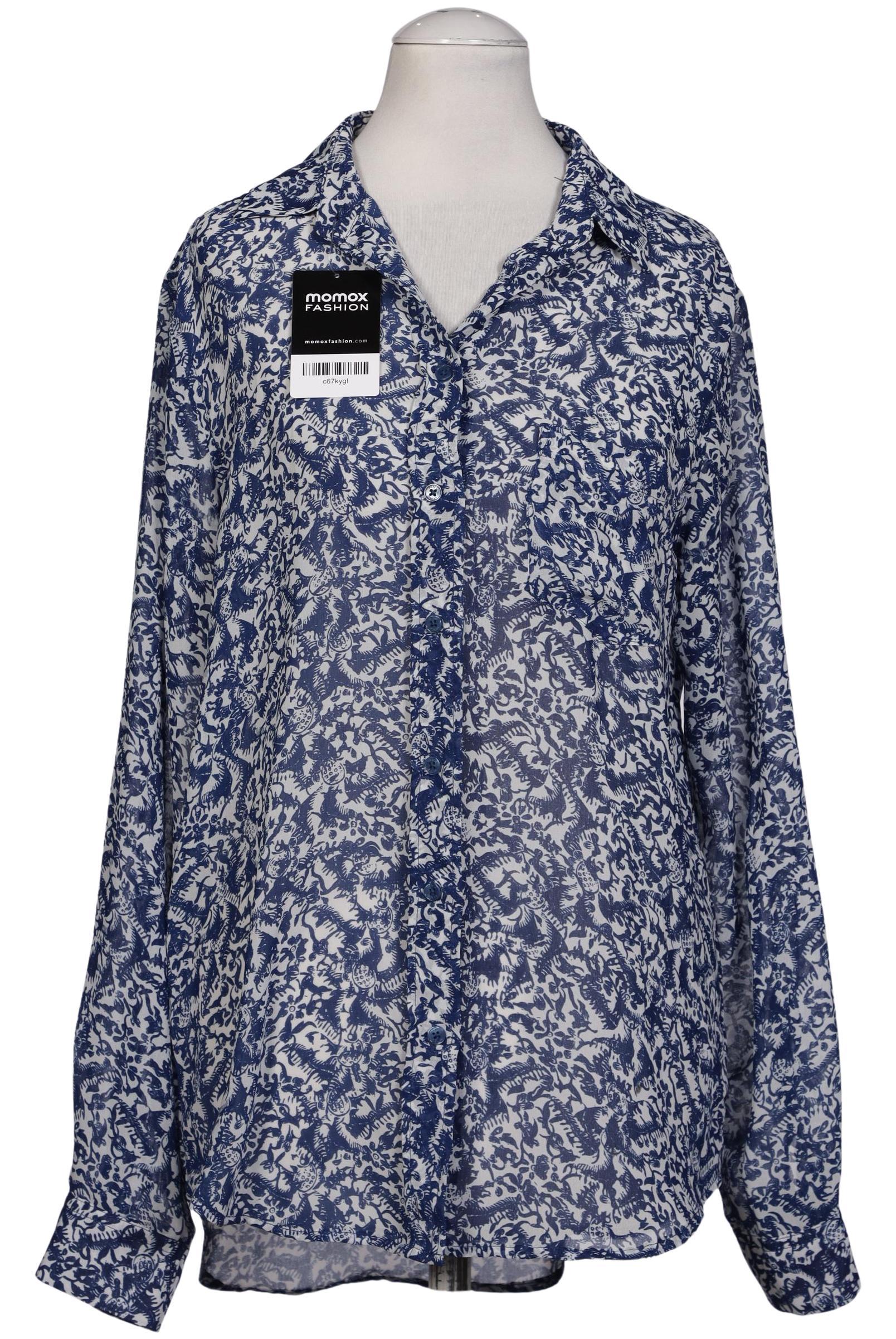 

Mango Damen Bluse, blau, Gr. 34