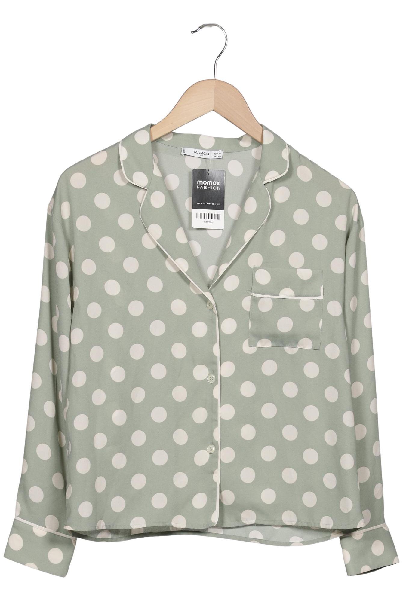 

Mango Damen Bluse, türkis, Gr. 34