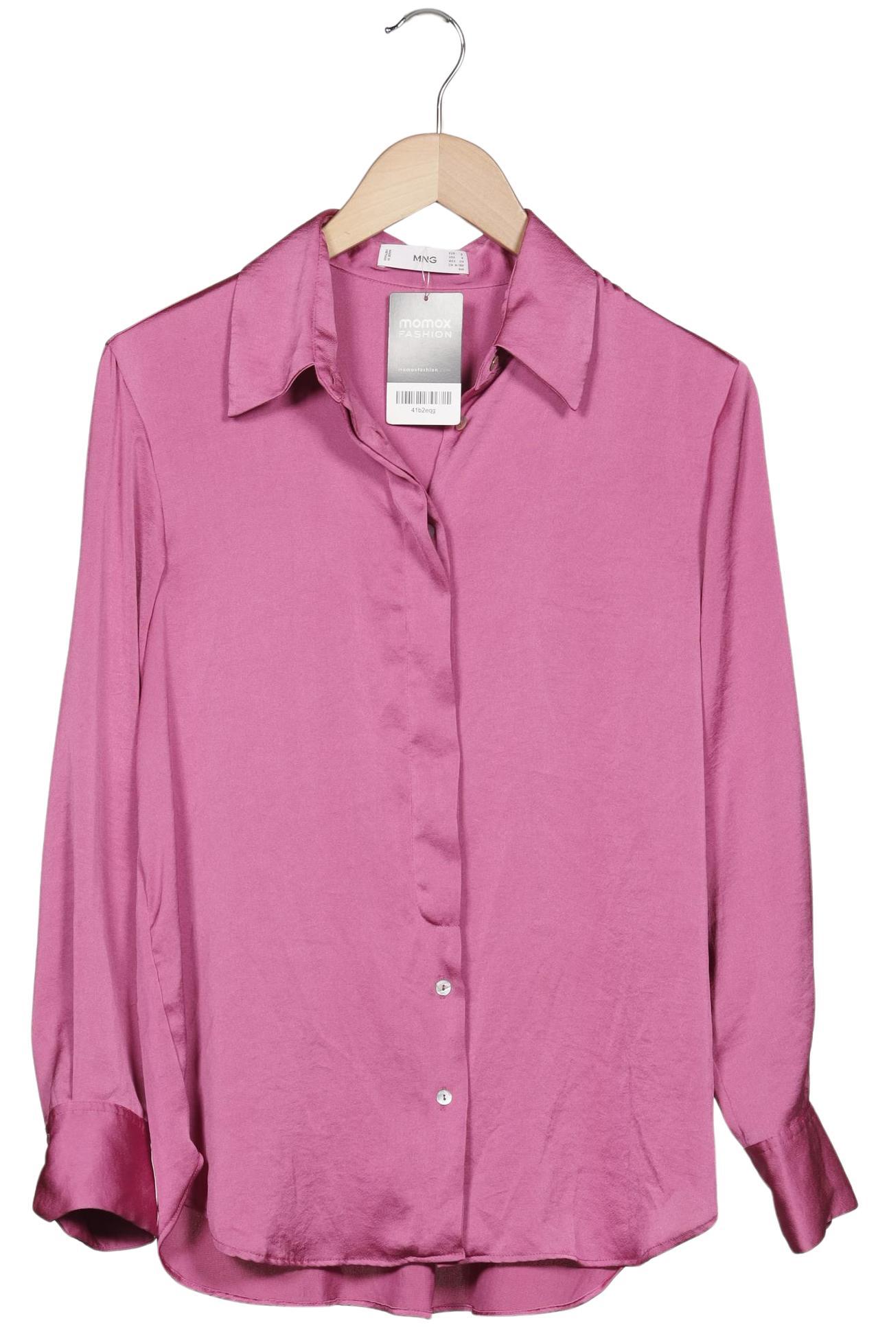 

Mango Damen Bluse, pink, Gr. 36