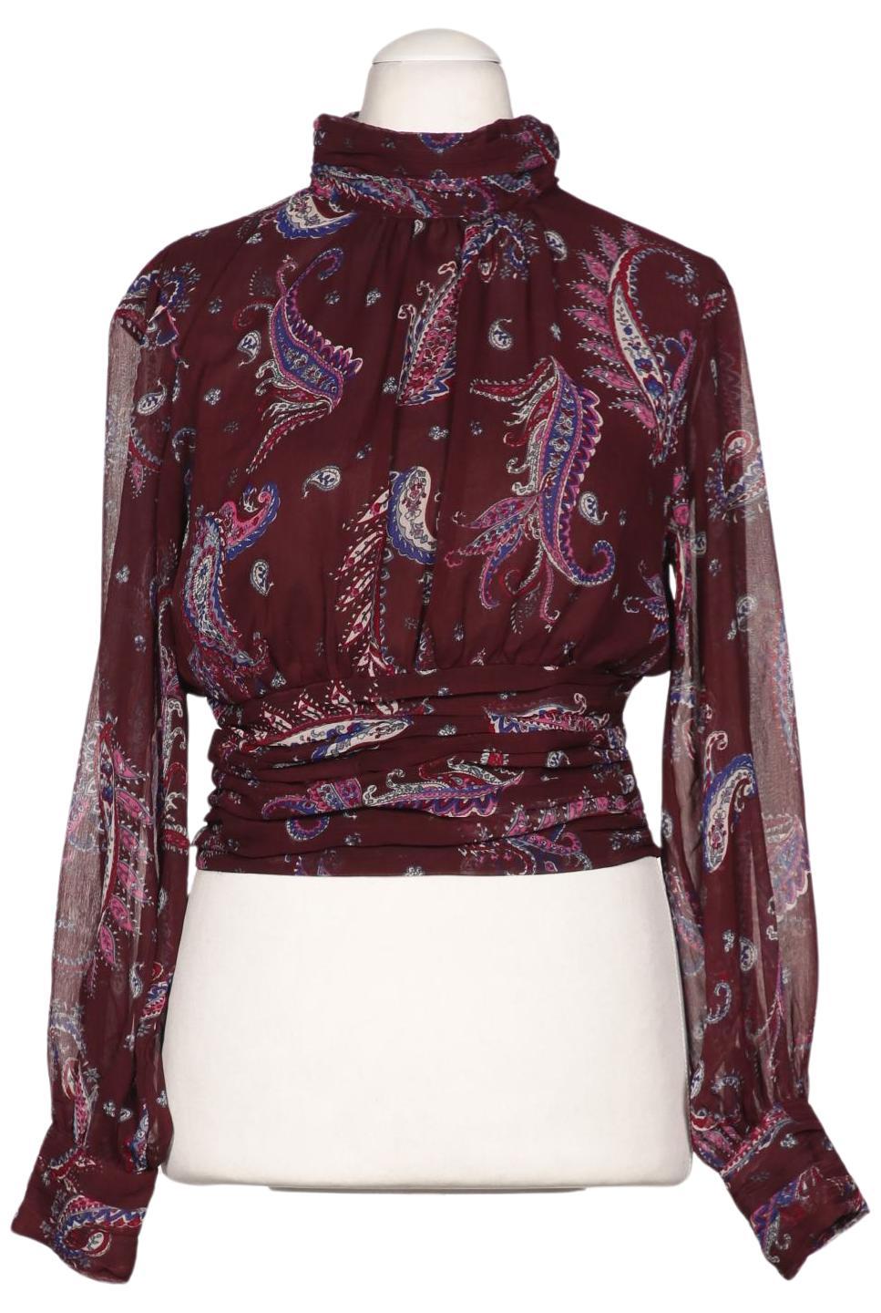 

Mango Damen Bluse, bordeaux, Gr. 38