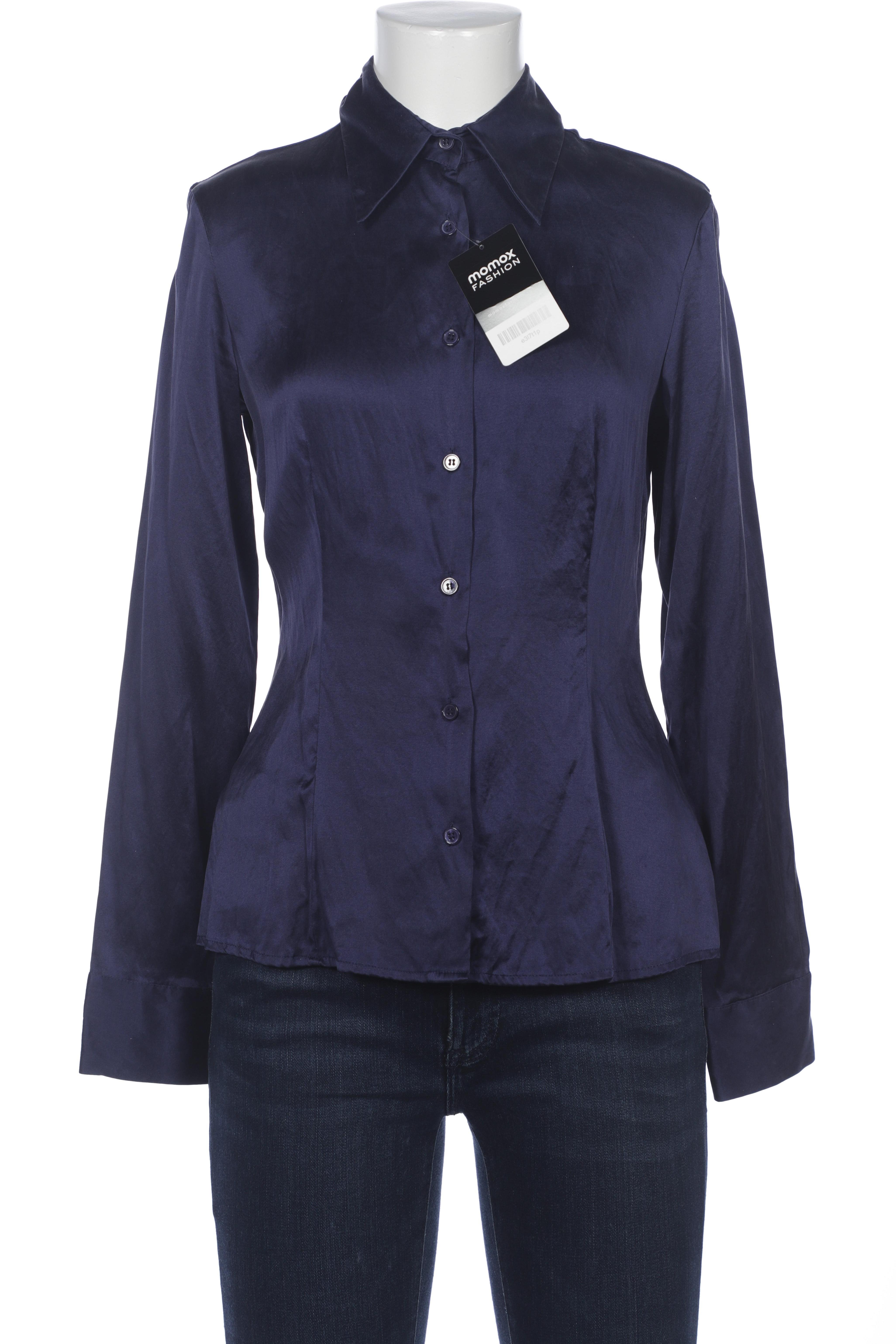 

Mango Damen Bluse, marineblau, Gr. 36