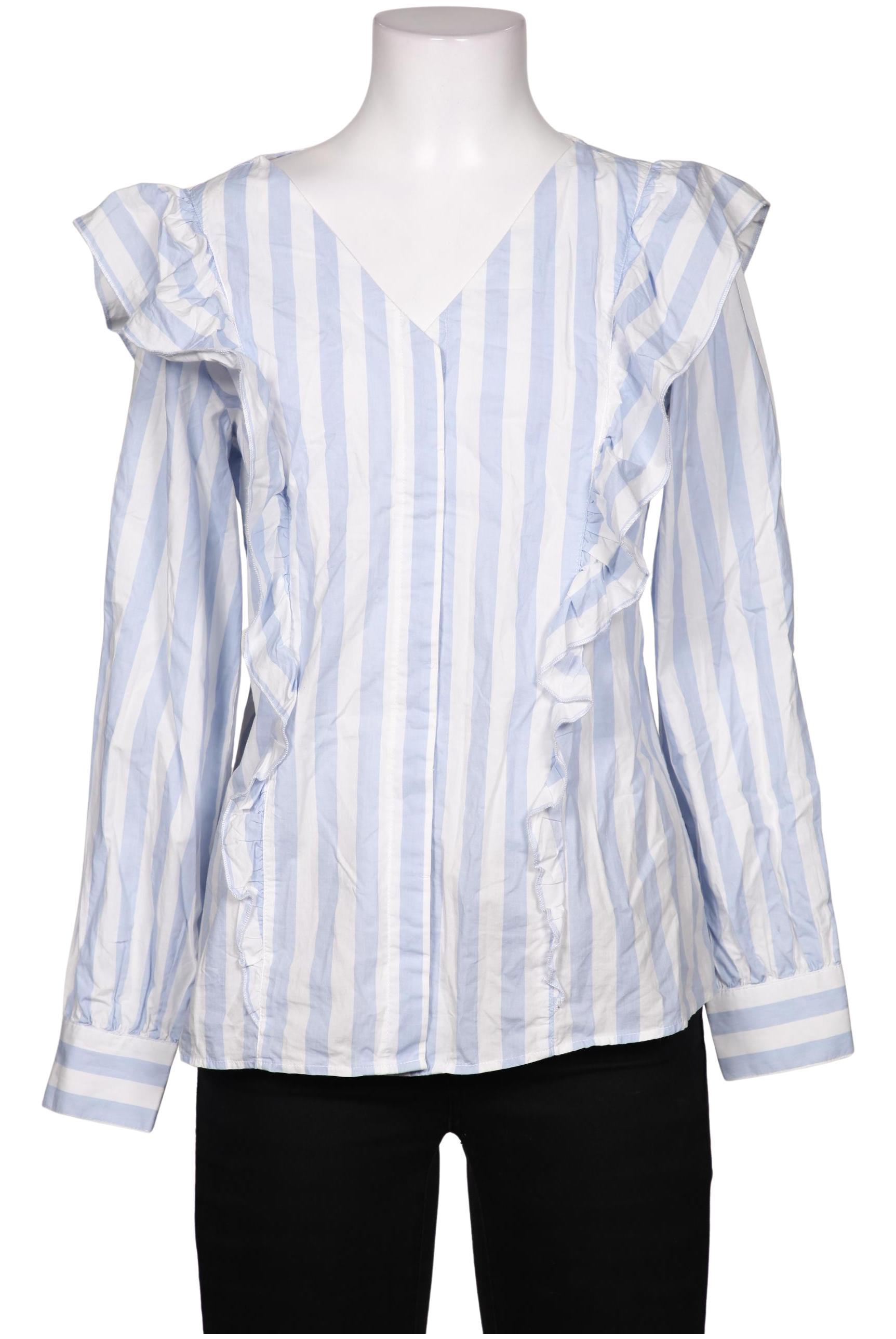 

Mango Damen Bluse, hellblau, Gr. 36