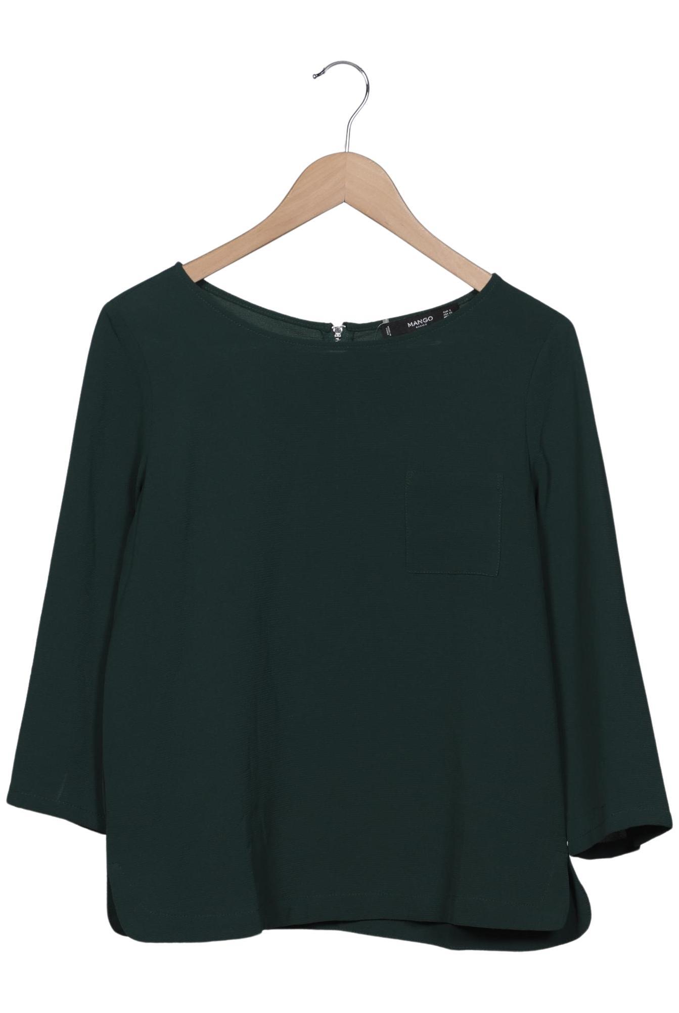 

Mango Damen Bluse, grün, Gr. 36