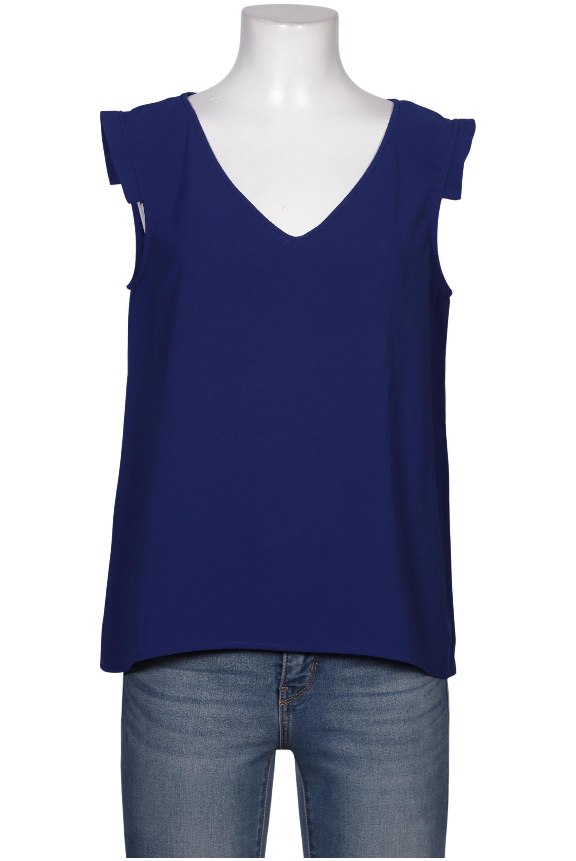 

Mango Damen Bluse, blau, Gr. 38