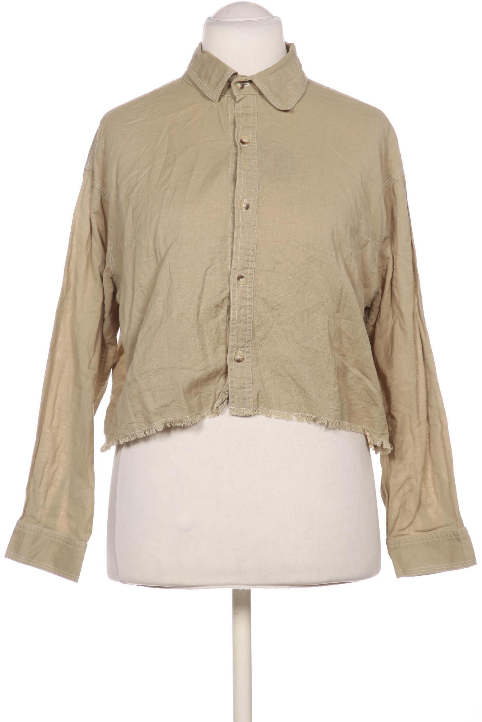 

Mango Damen Bluse, beige, Gr. 38