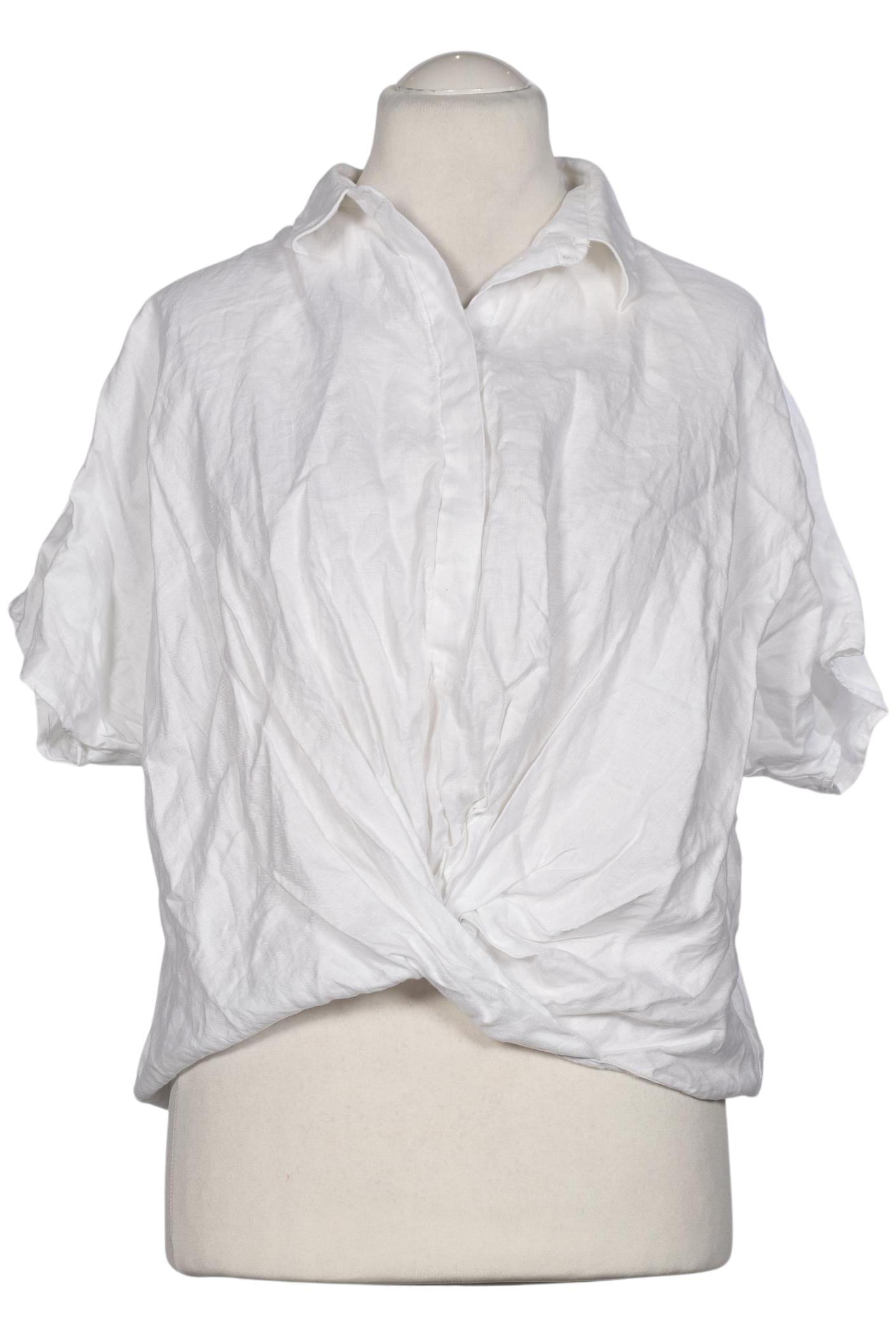 

Mango Damen Bluse, weiß, Gr. 42