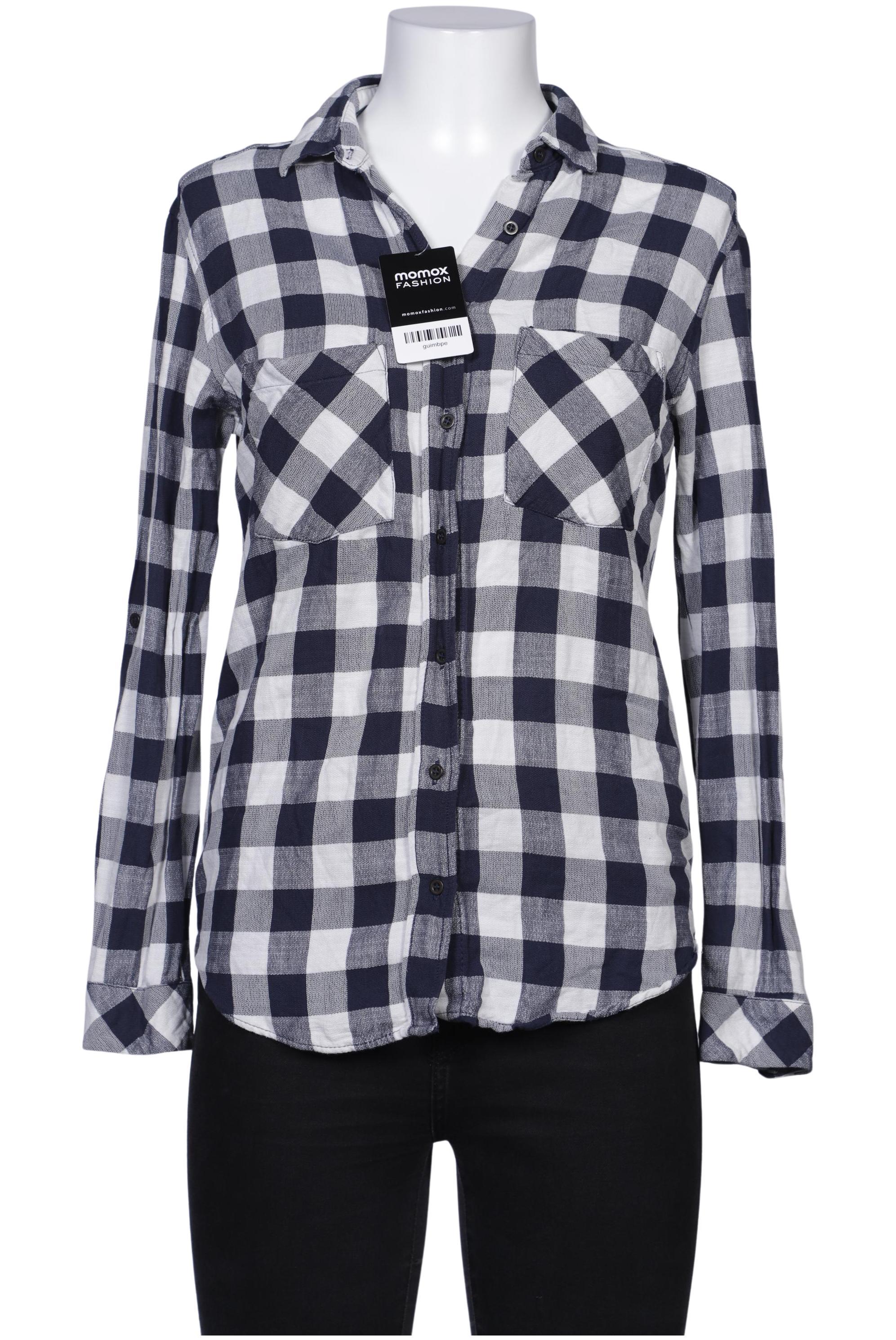 

Mango Damen Bluse, marineblau, Gr. 38