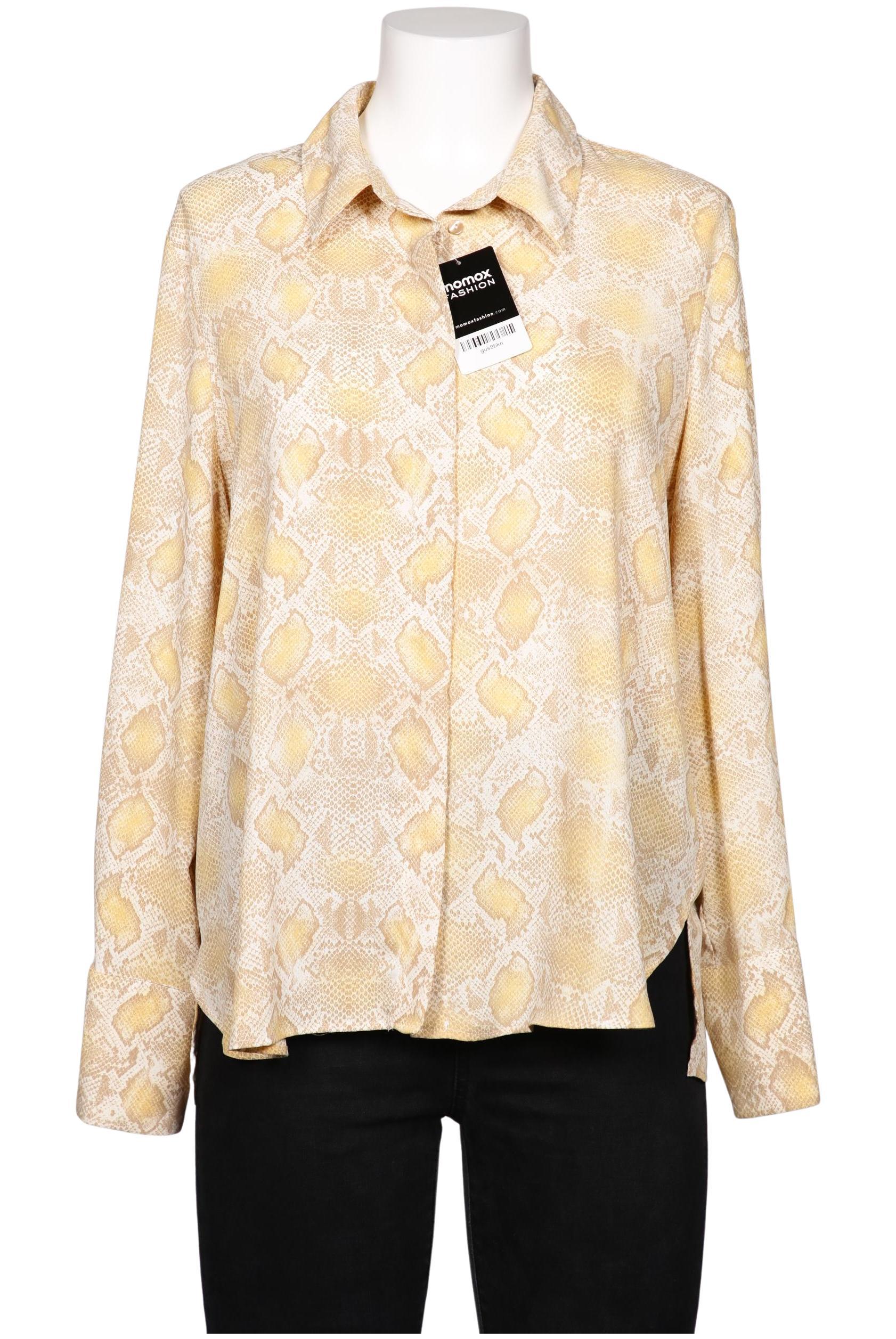 

Mango Damen Bluse, beige, Gr. 42