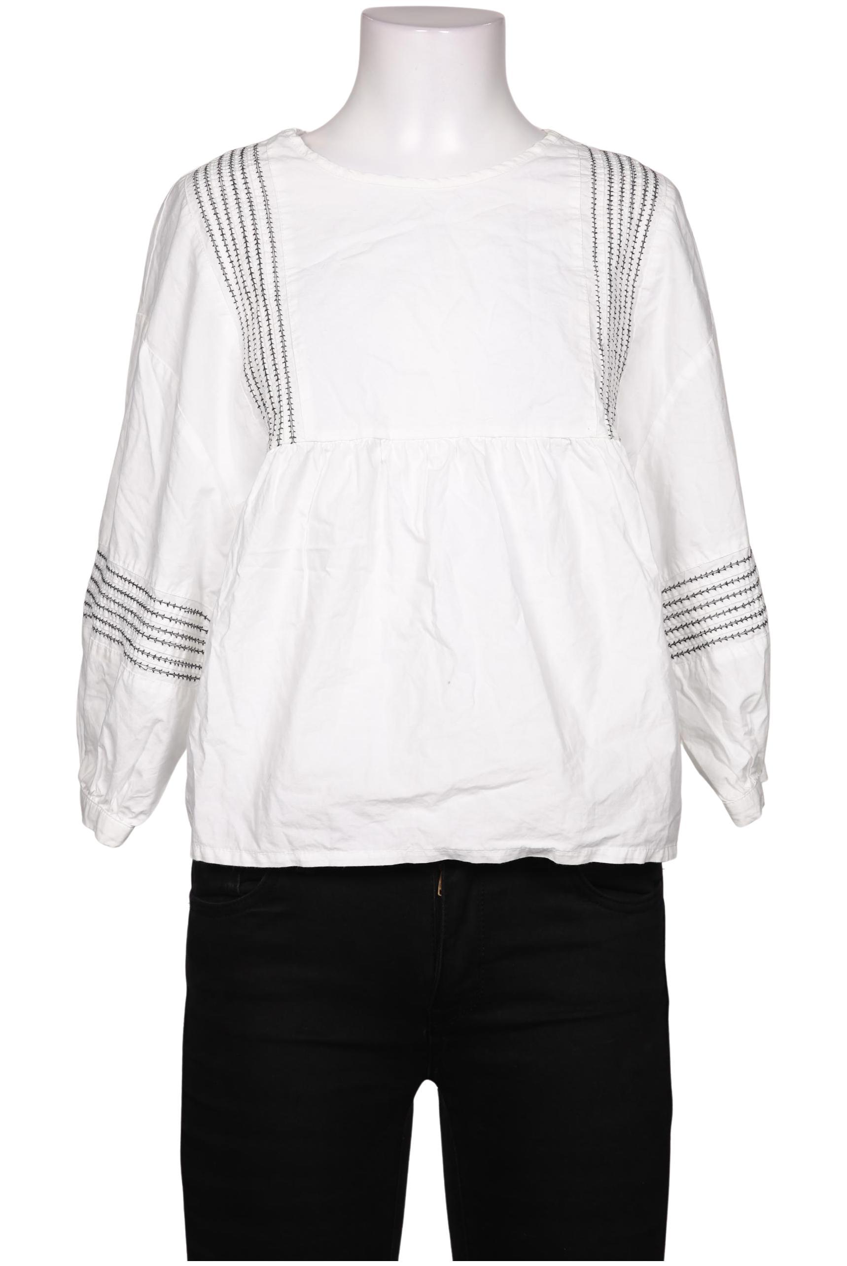 

Mango Damen Bluse, weiß, Gr. 36