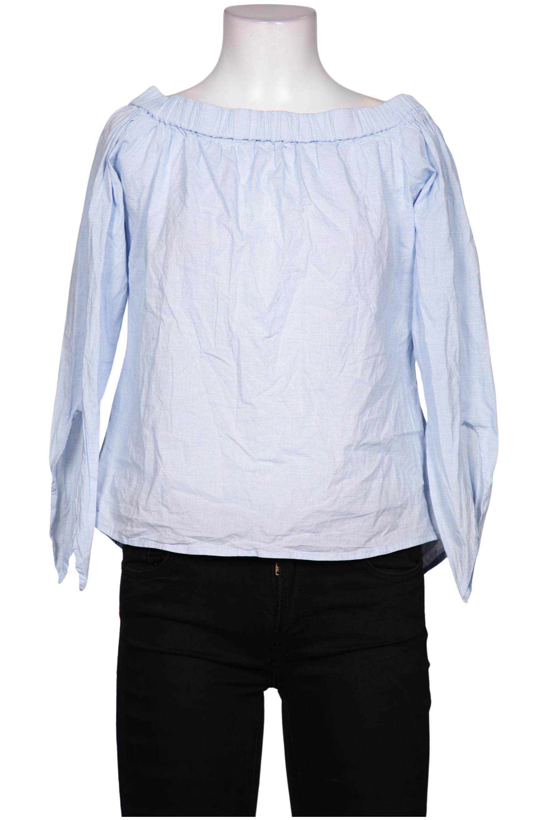 

Mango Damen Bluse, hellblau, Gr. 36