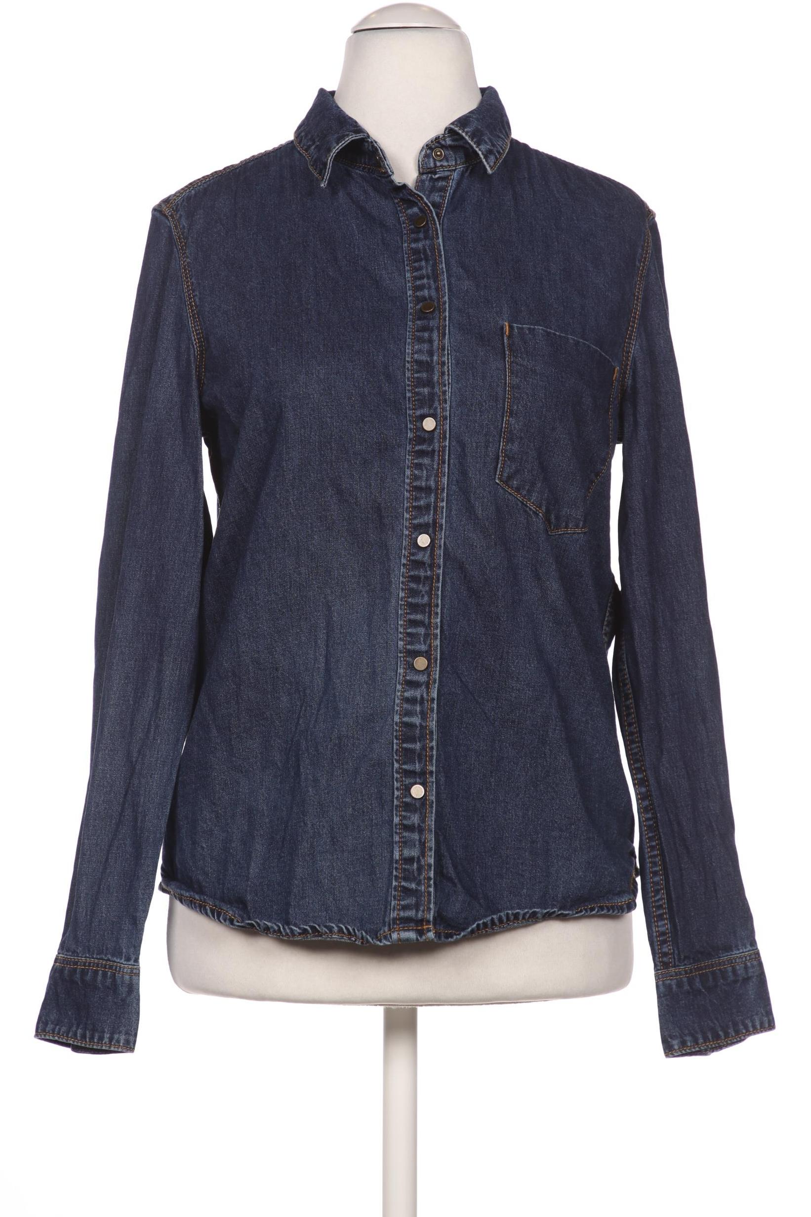 

Mango Damen Bluse, blau, Gr. 36