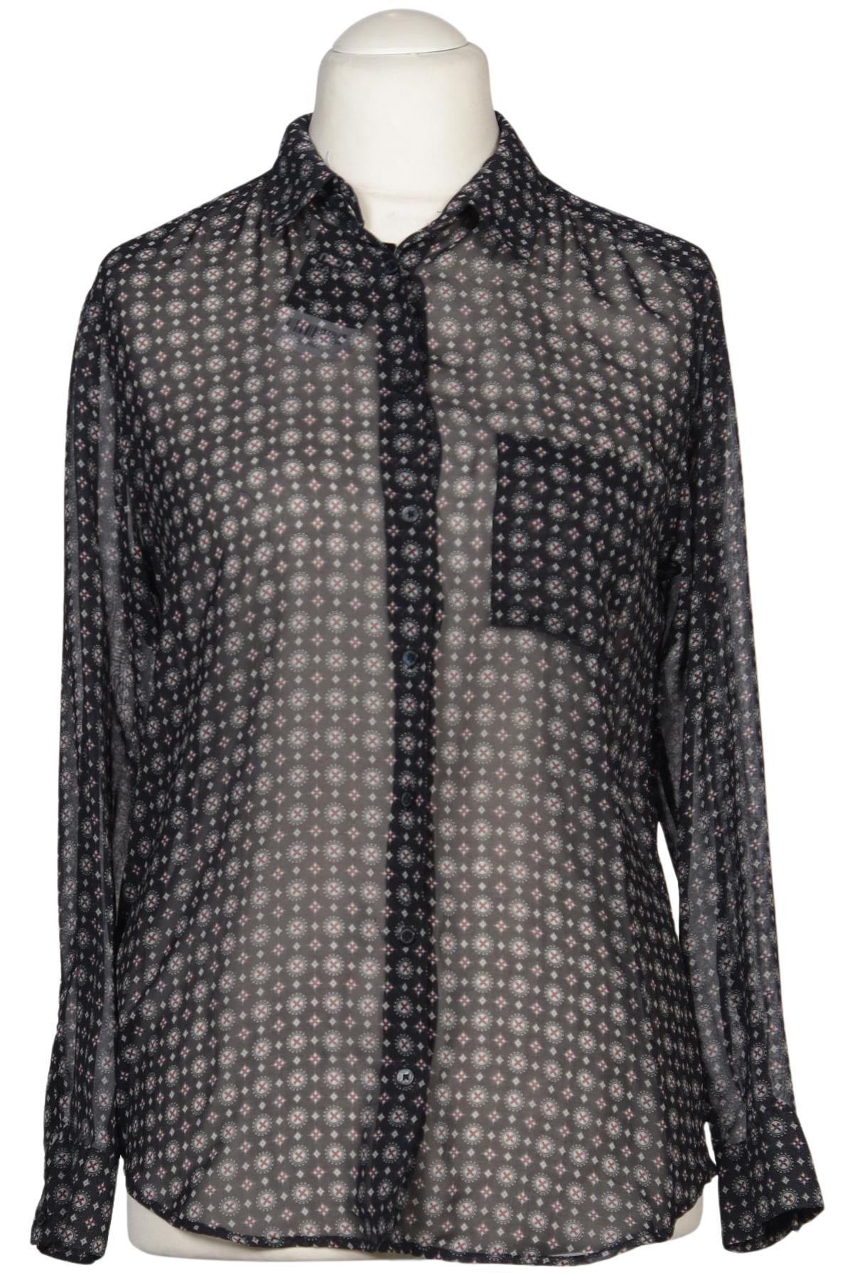 

Mango Damen Bluse, marineblau, Gr. 38