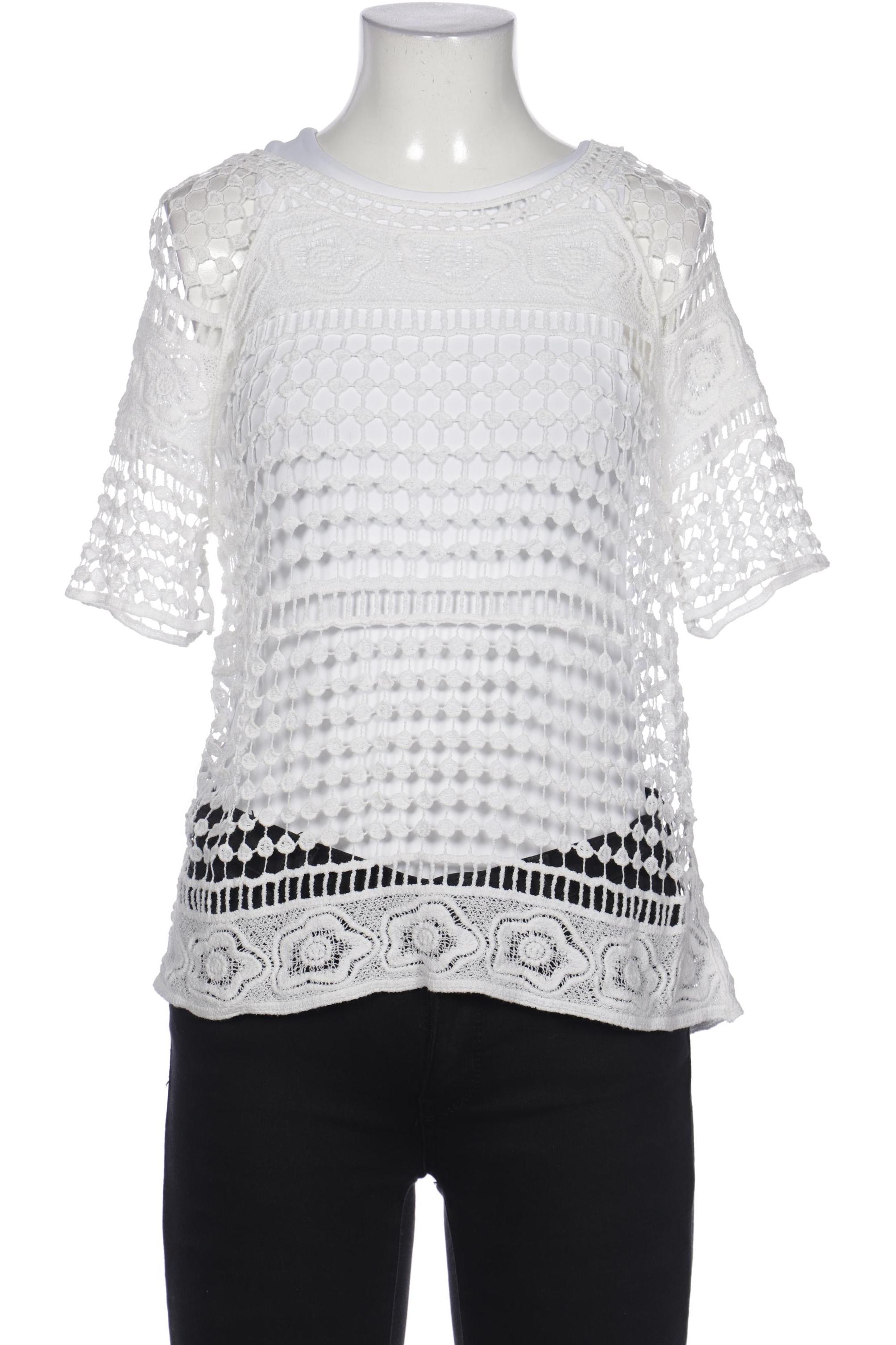 

MANGO Damen Bluse, cremeweiß