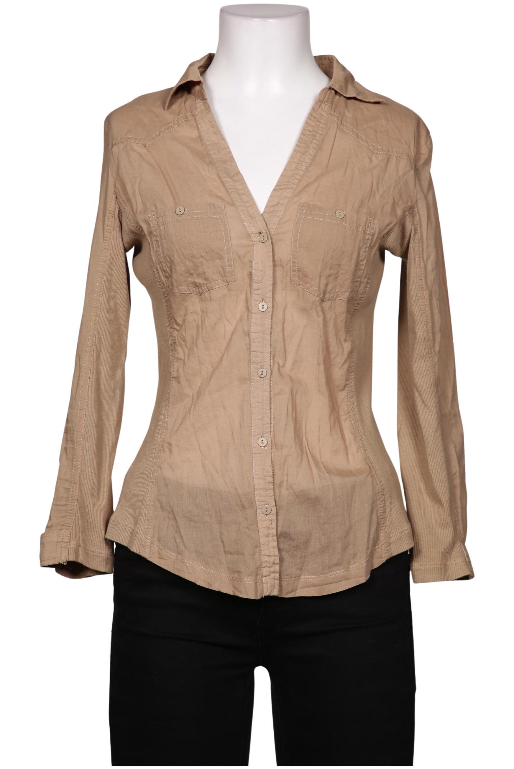 

Mango Damen Bluse, beige, Gr. 36