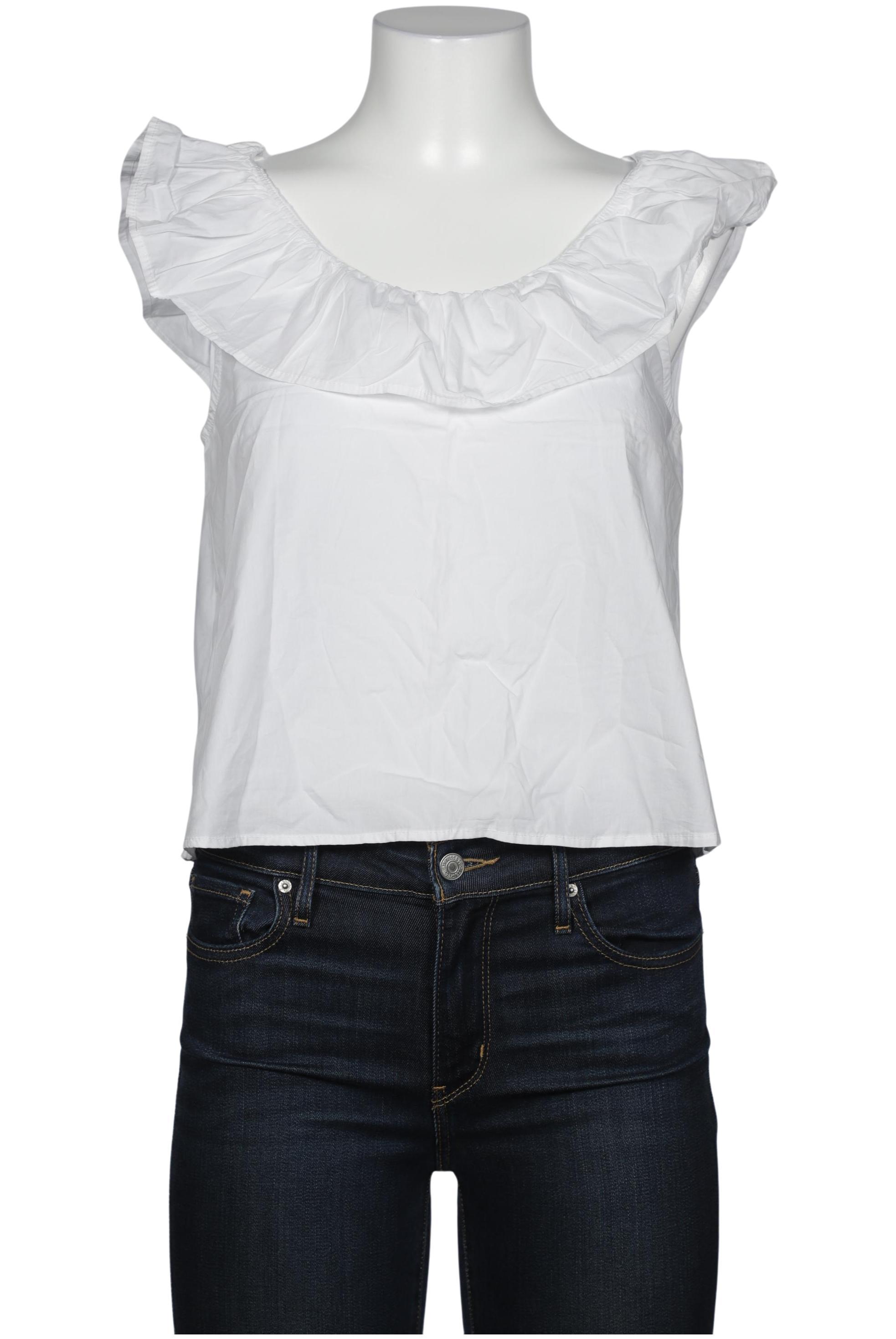 

Mango Damen Bluse, weiß, Gr. 38