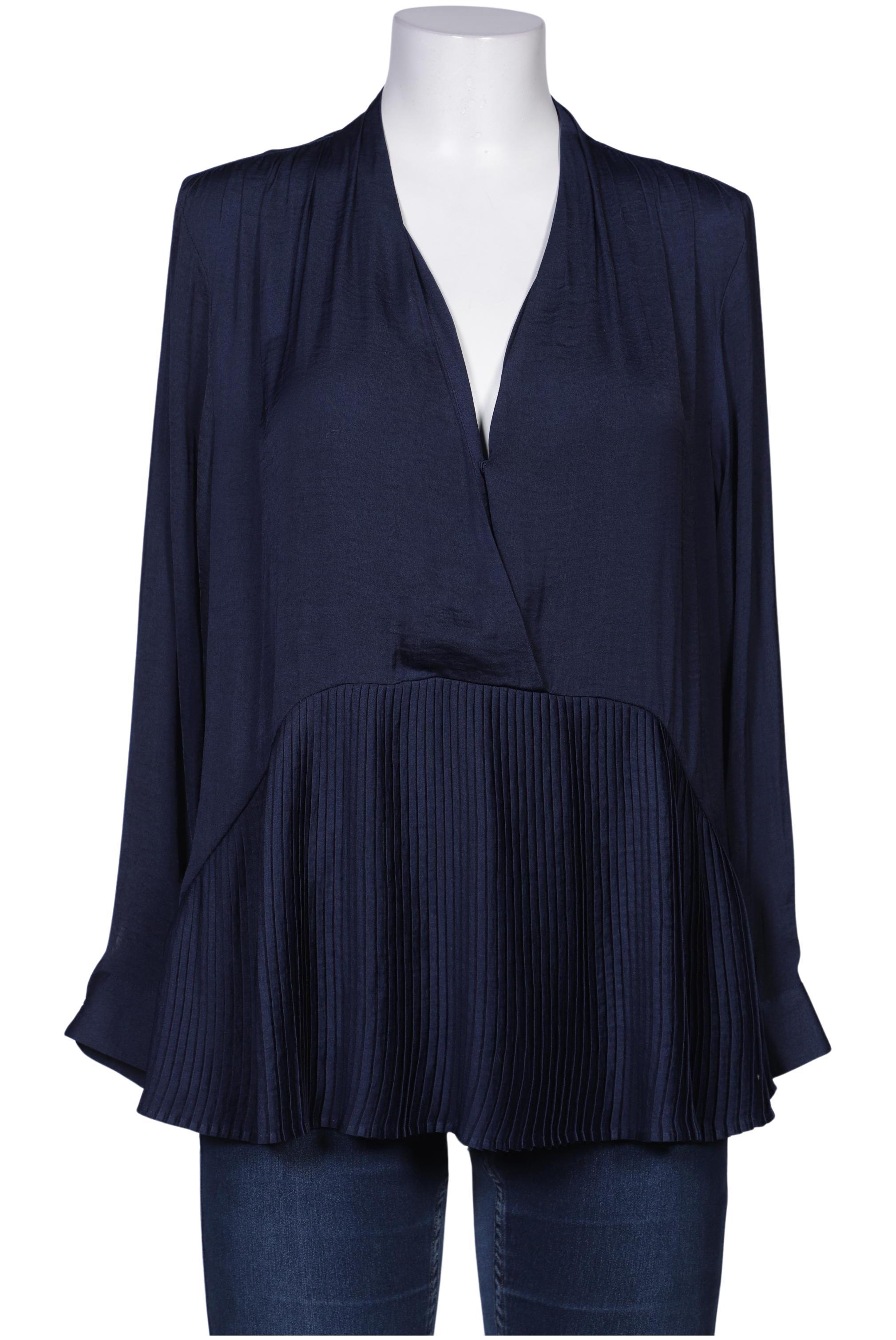 

Mango Damen Bluse, marineblau, Gr. 42
