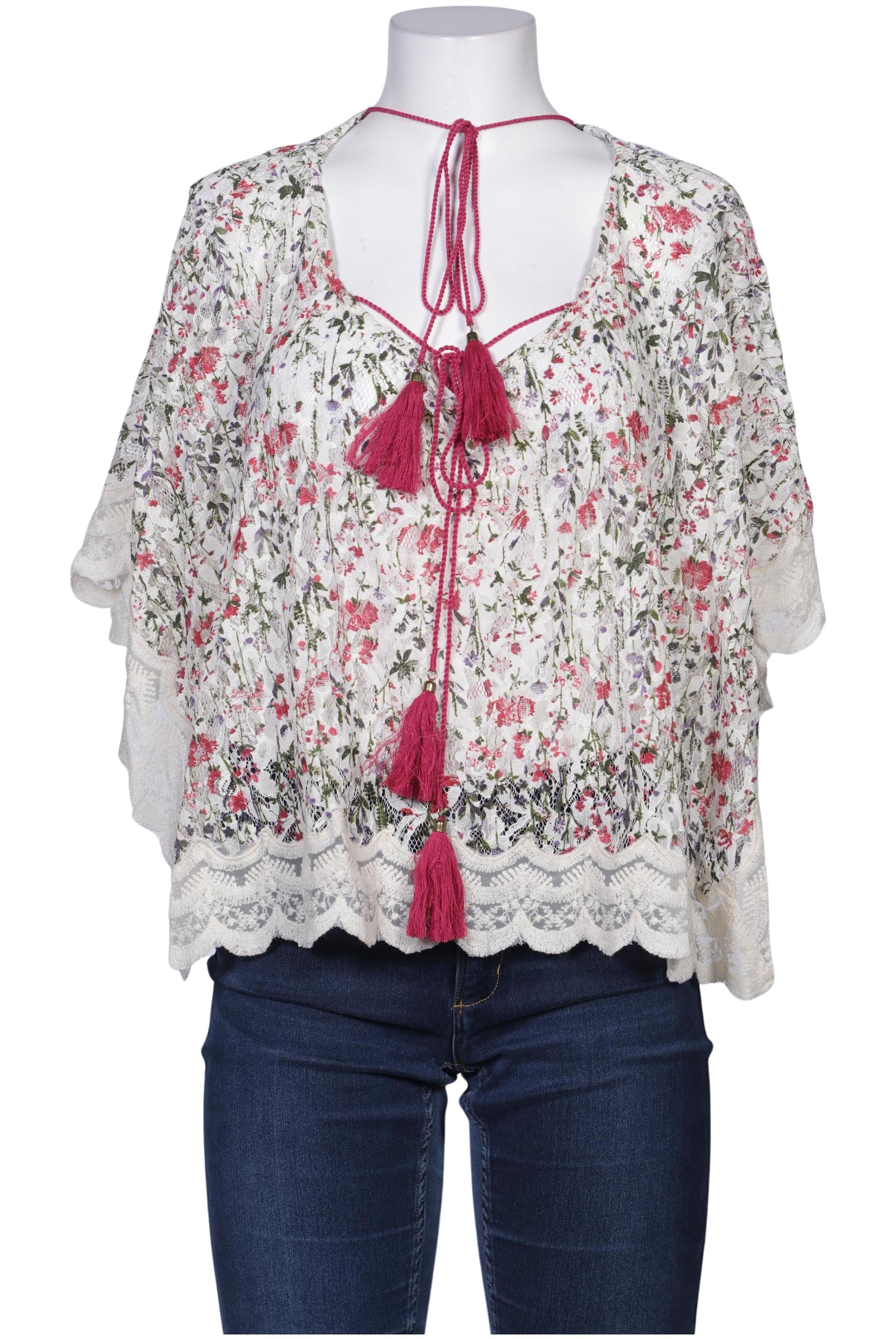 

Mango Damen Bluse, mehrfarbig, Gr. 38