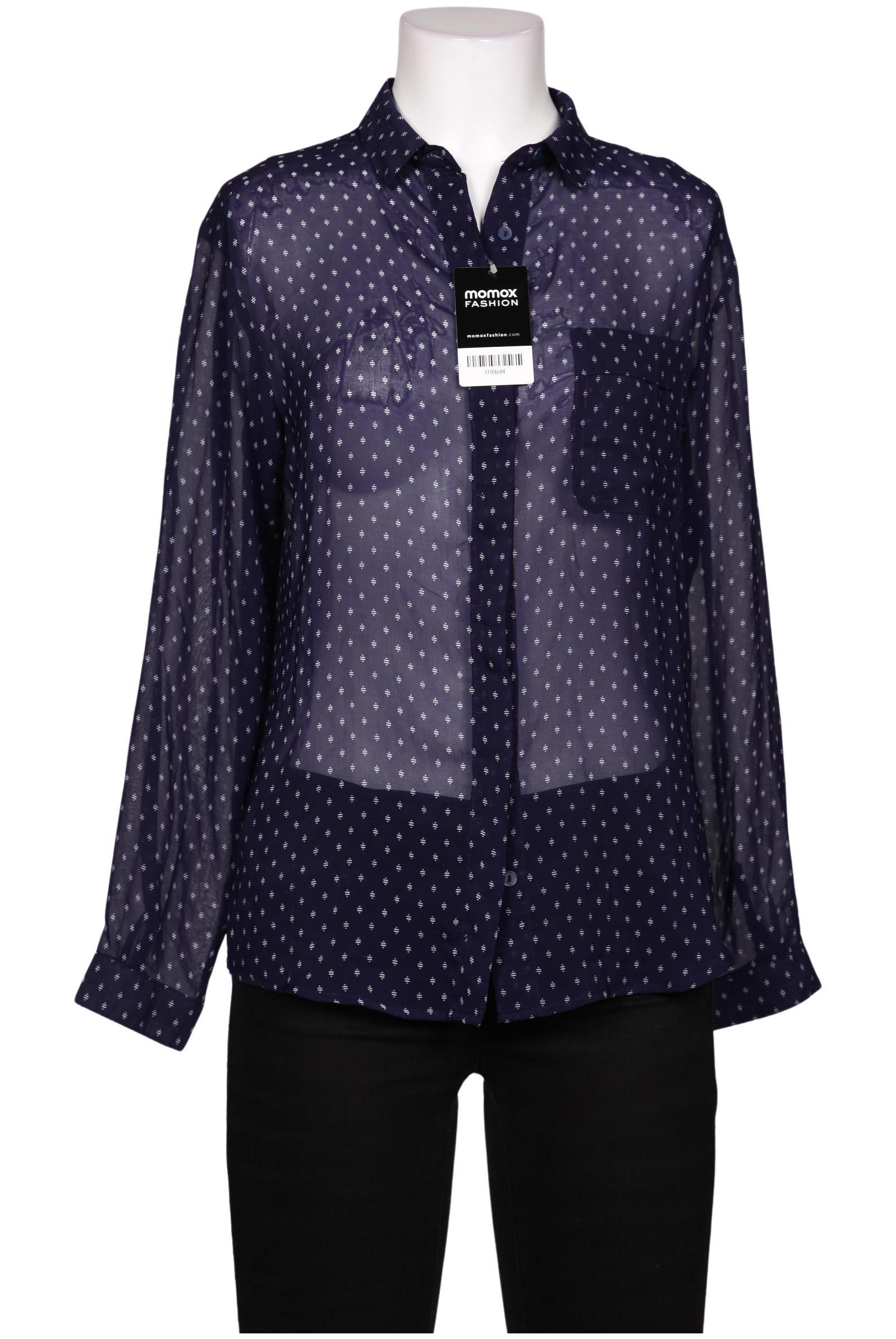 

Mango Damen Bluse, marineblau, Gr. 34