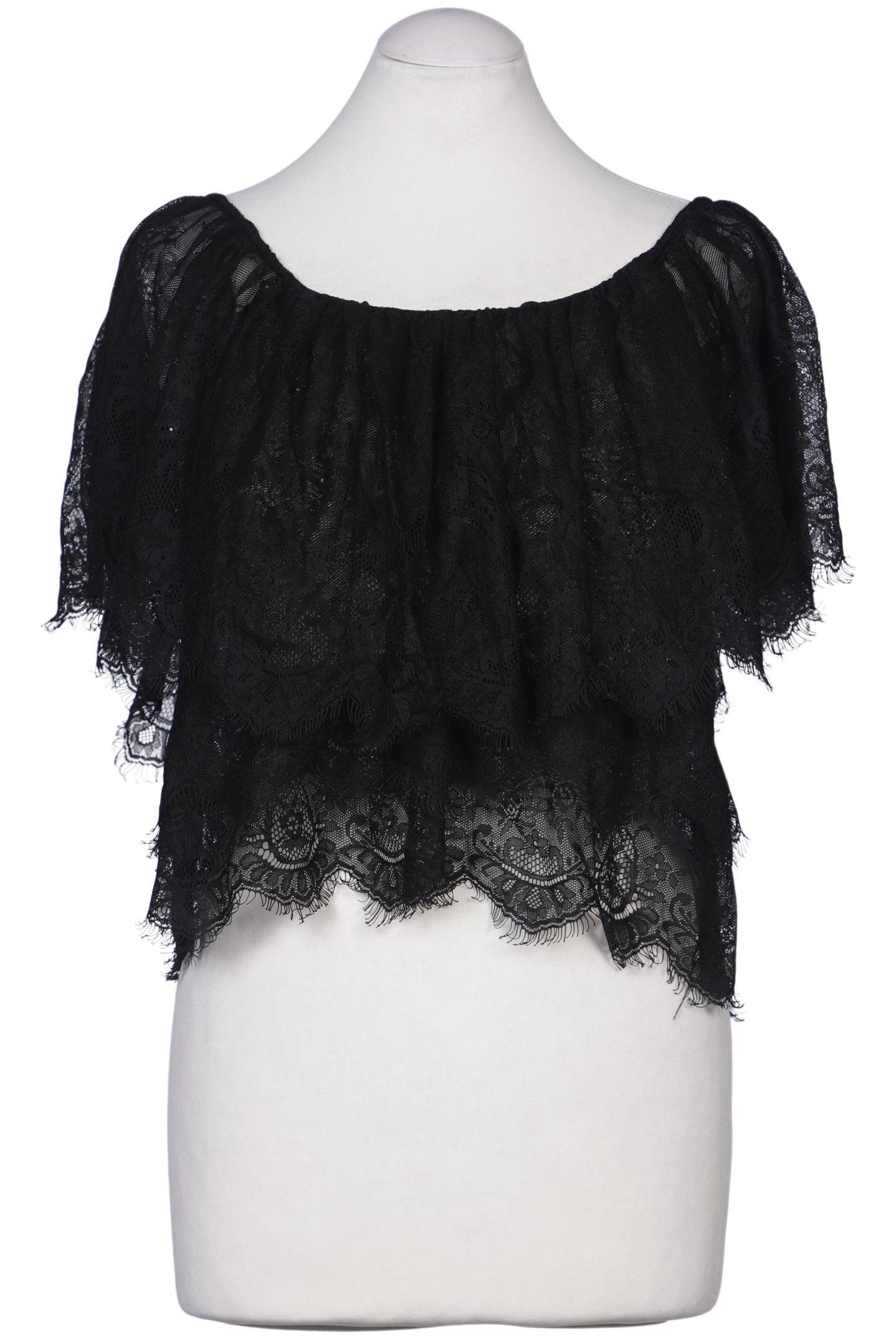 

Mango Damen Bluse, schwarz, Gr. 38