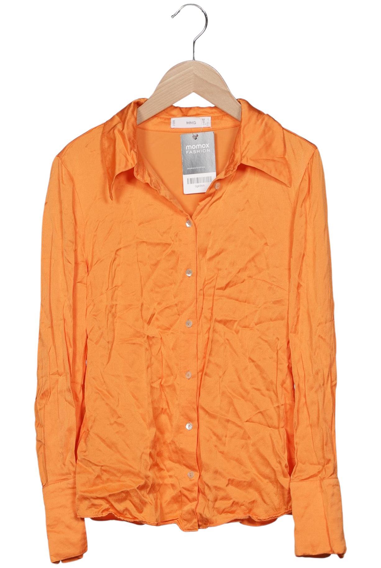 

Mango Damen Bluse, orange, Gr. 36