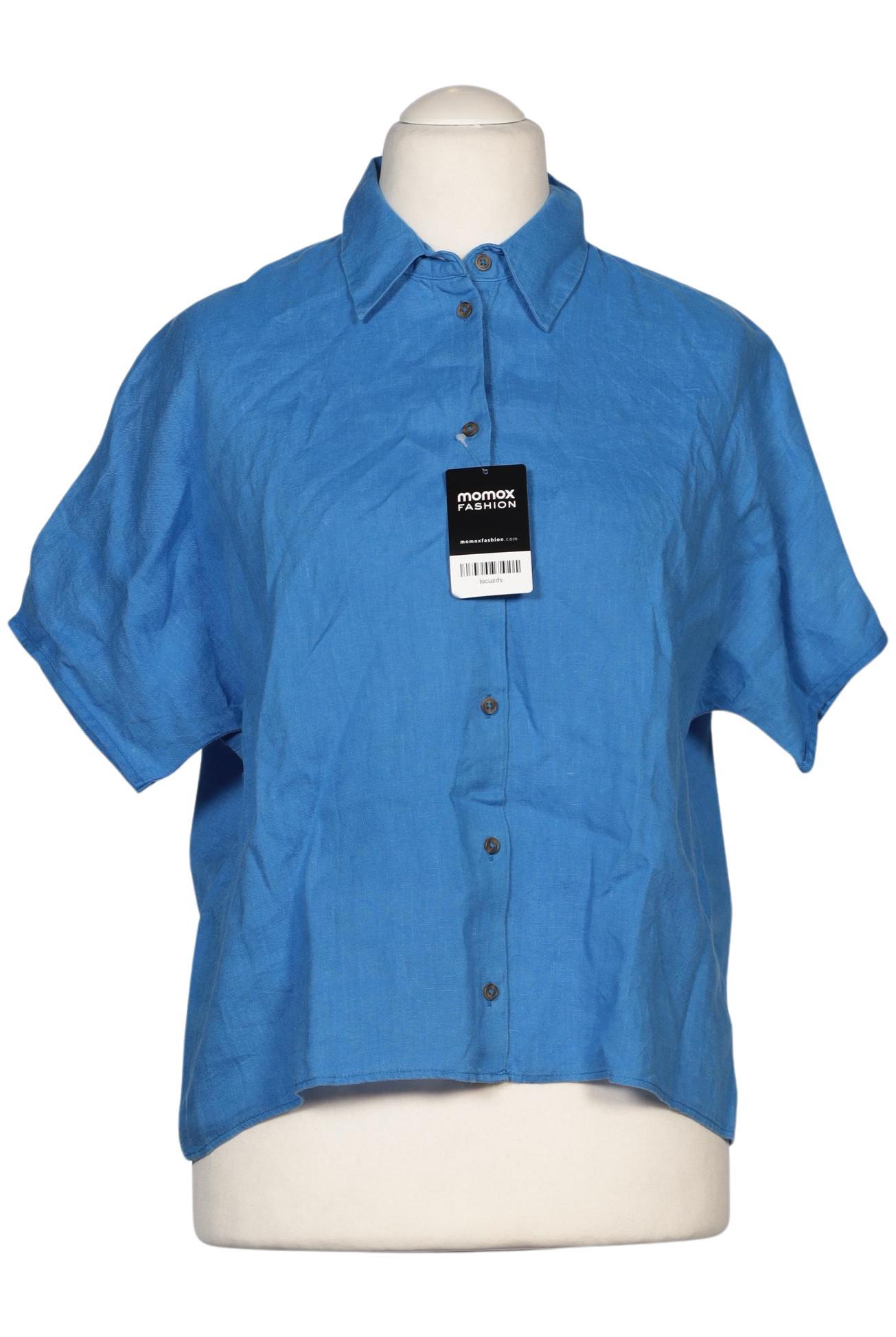 

Mango Damen Bluse, blau, Gr. 38