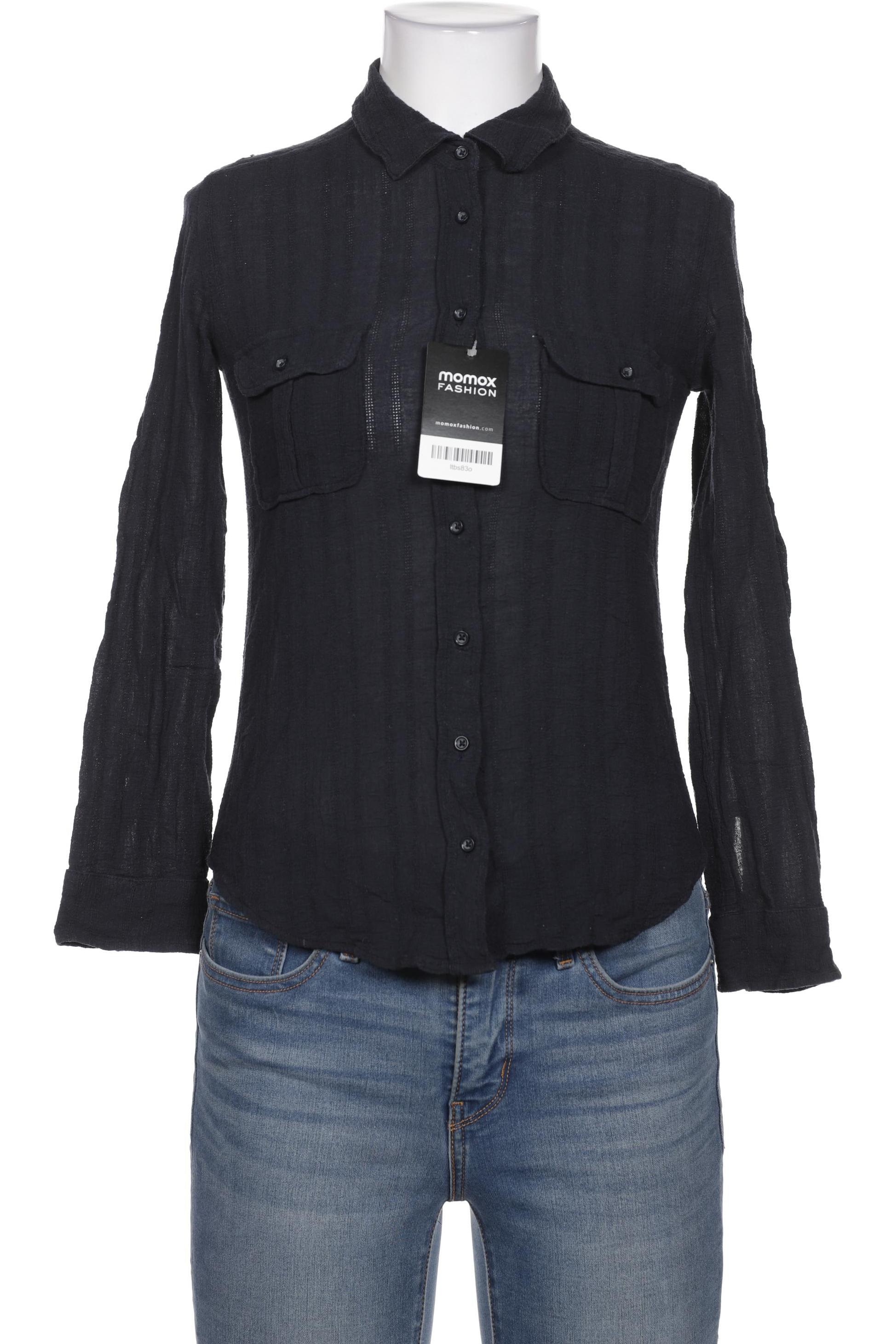 

MANGO Damen Bluse, marineblau