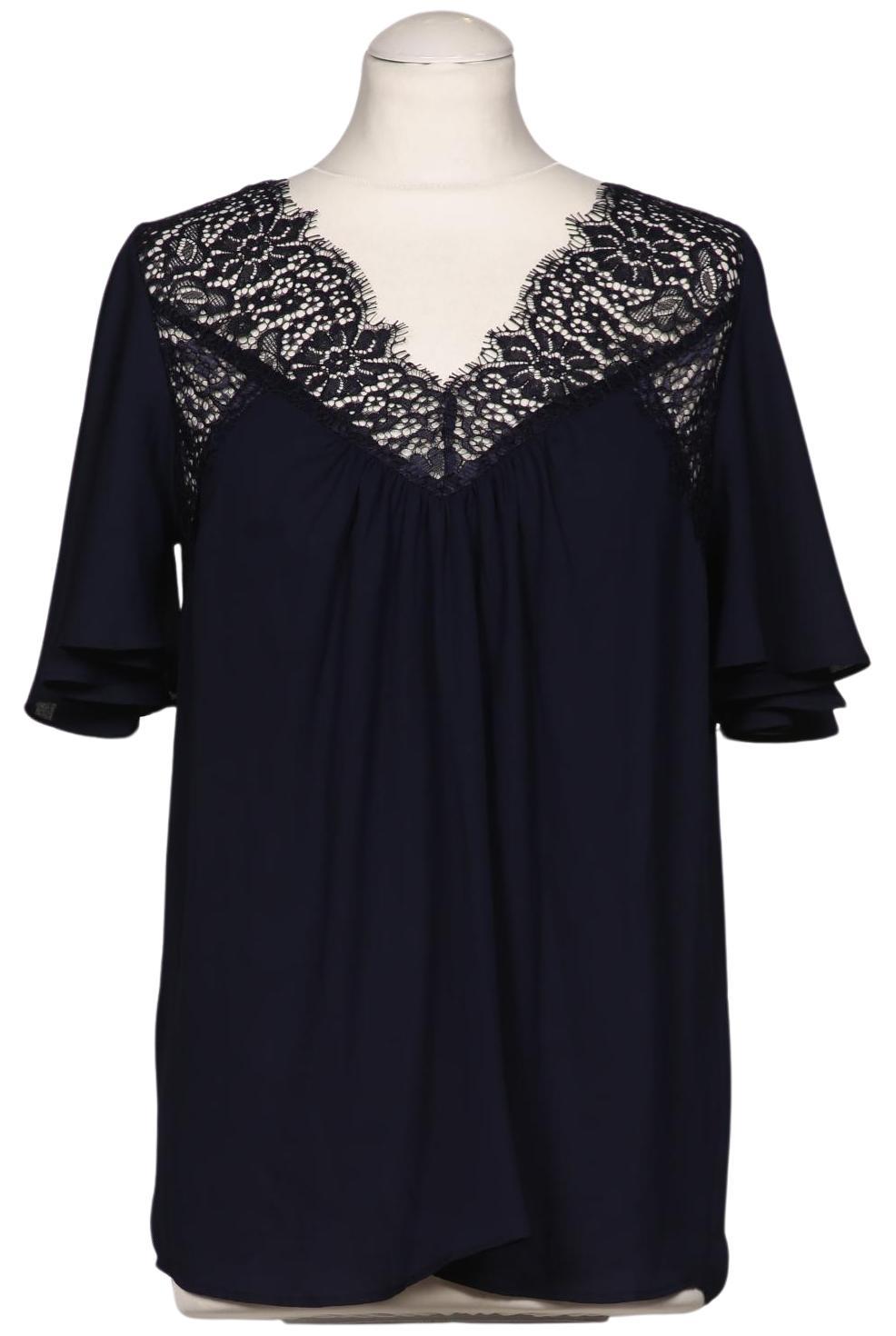 

Mango Damen Bluse, marineblau, Gr. 38