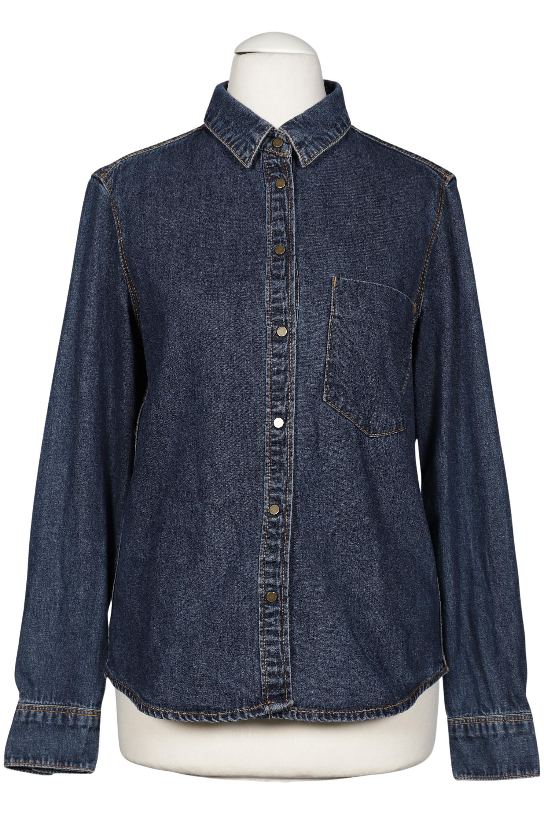 

Mango Damen Bluse, blau, Gr. 34