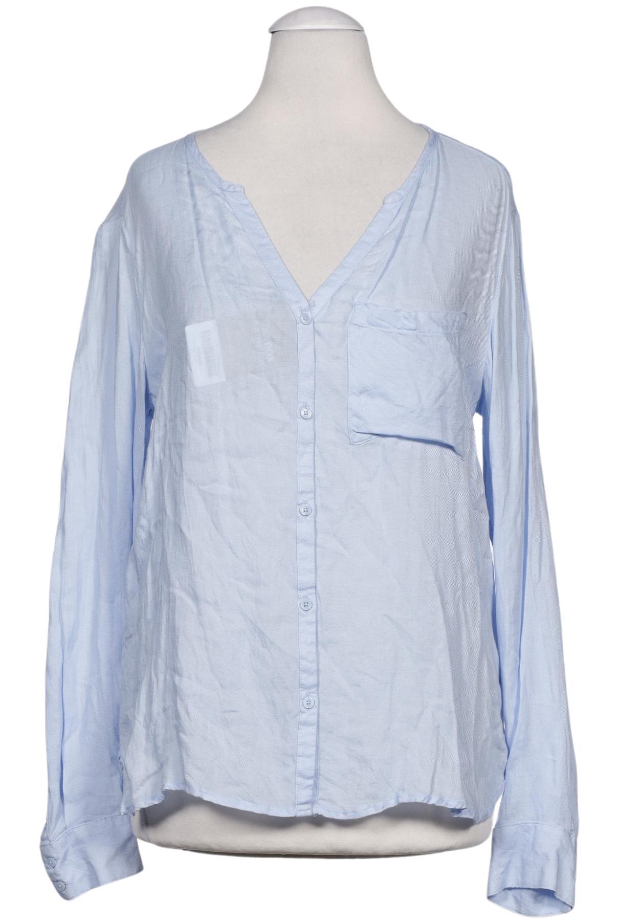 

Mango Damen Bluse, hellblau, Gr. 36