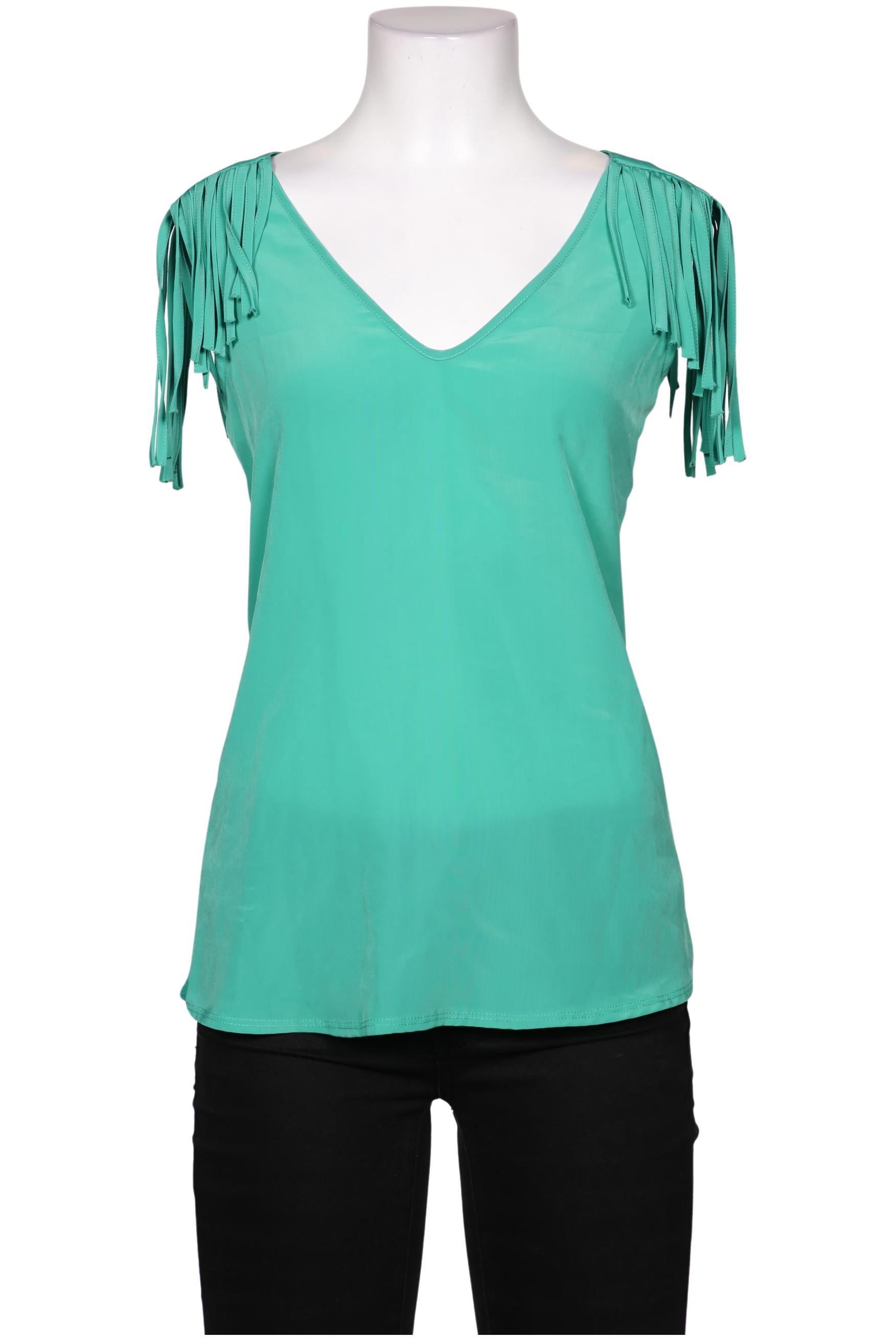 

Mango Damen Bluse, türkis, Gr. 34