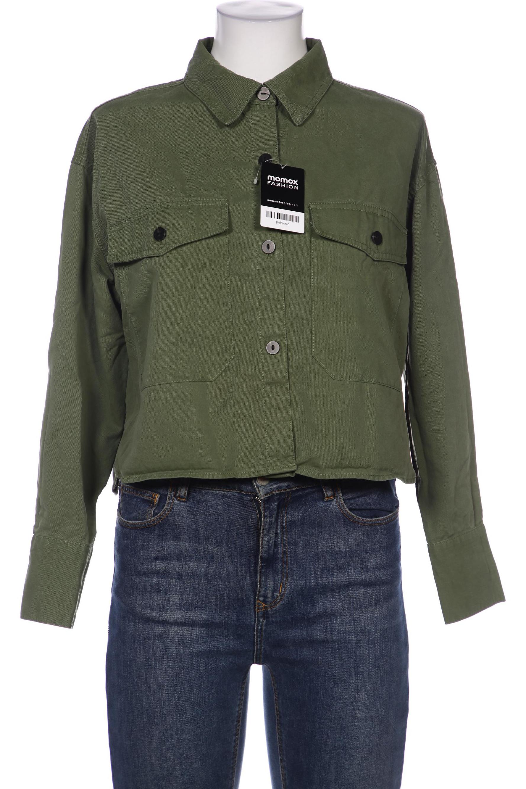 

Mango Damen Bluse, grün, Gr. 36