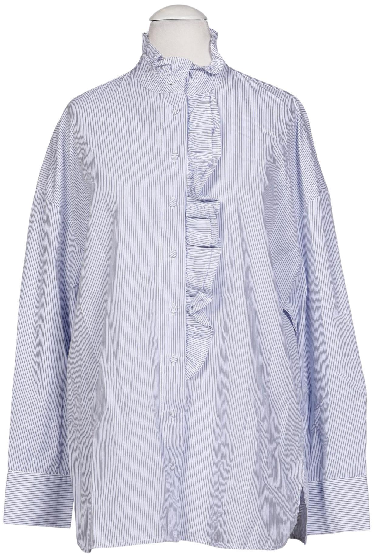 

Mango Damen Bluse, hellblau, Gr. 34