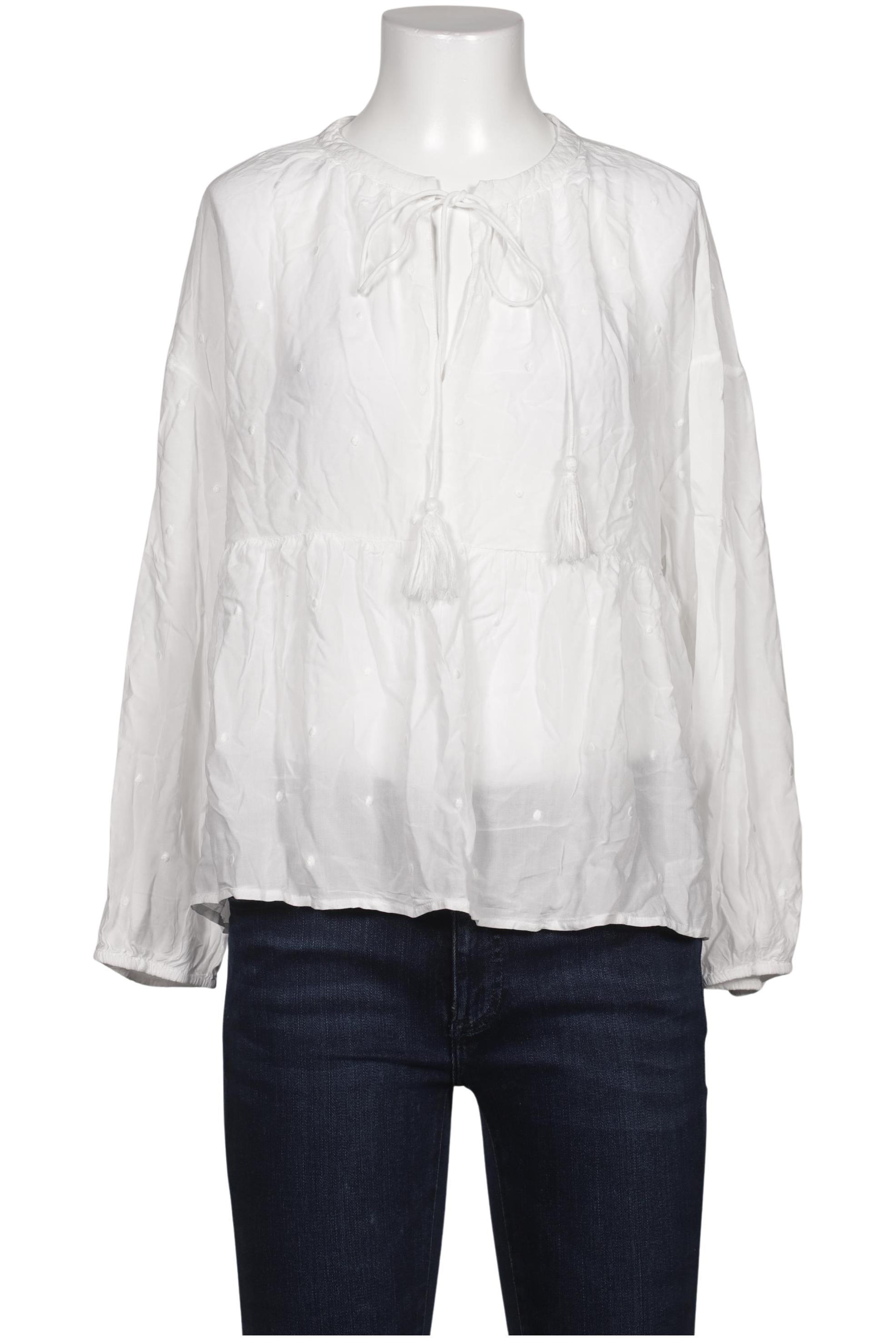 

Mango Damen Bluse, weiß, Gr. 38