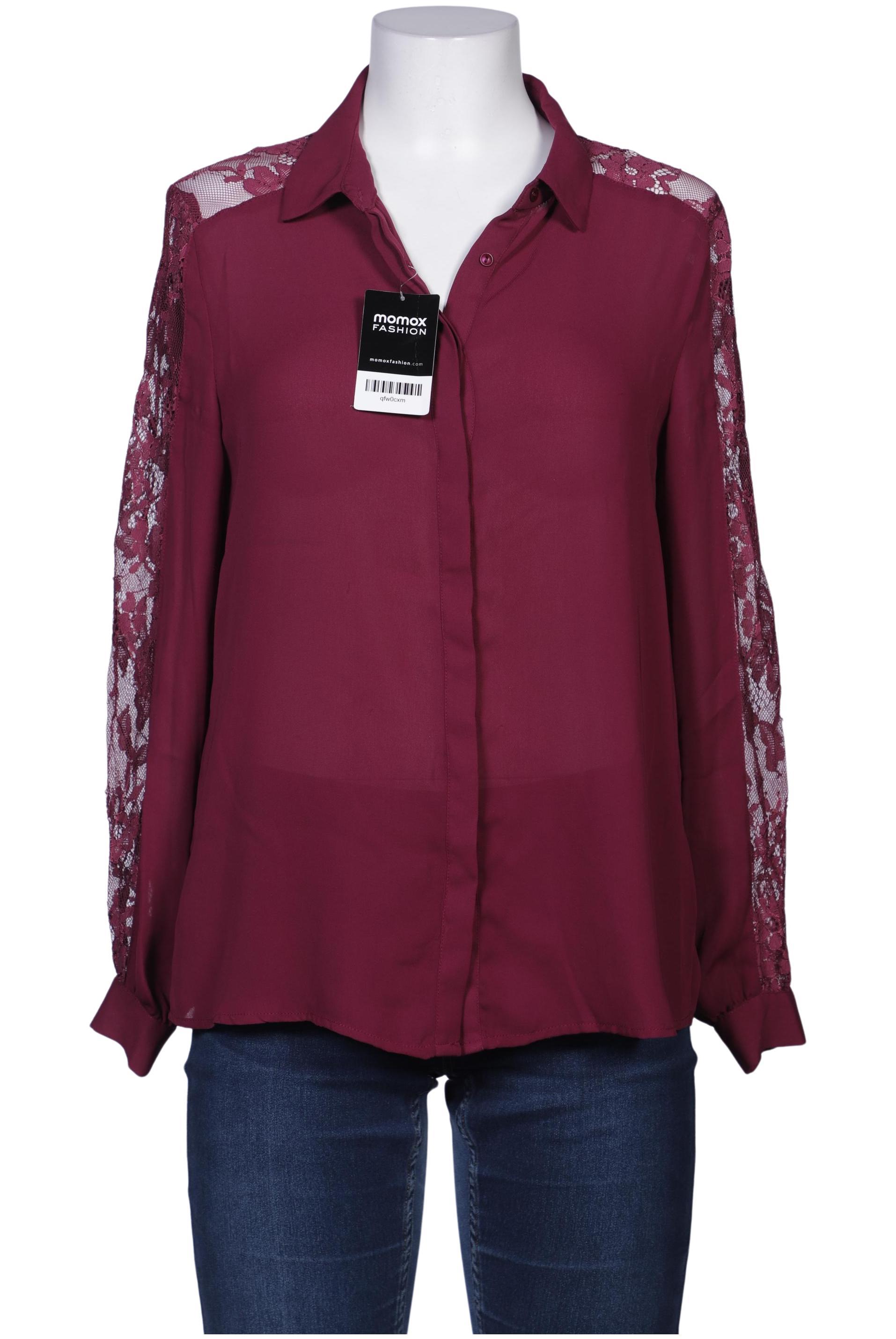 

Mango Damen Bluse, bordeaux, Gr. 38
