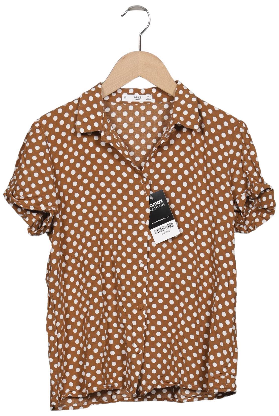 

Mango Damen Bluse, braun, Gr. 36