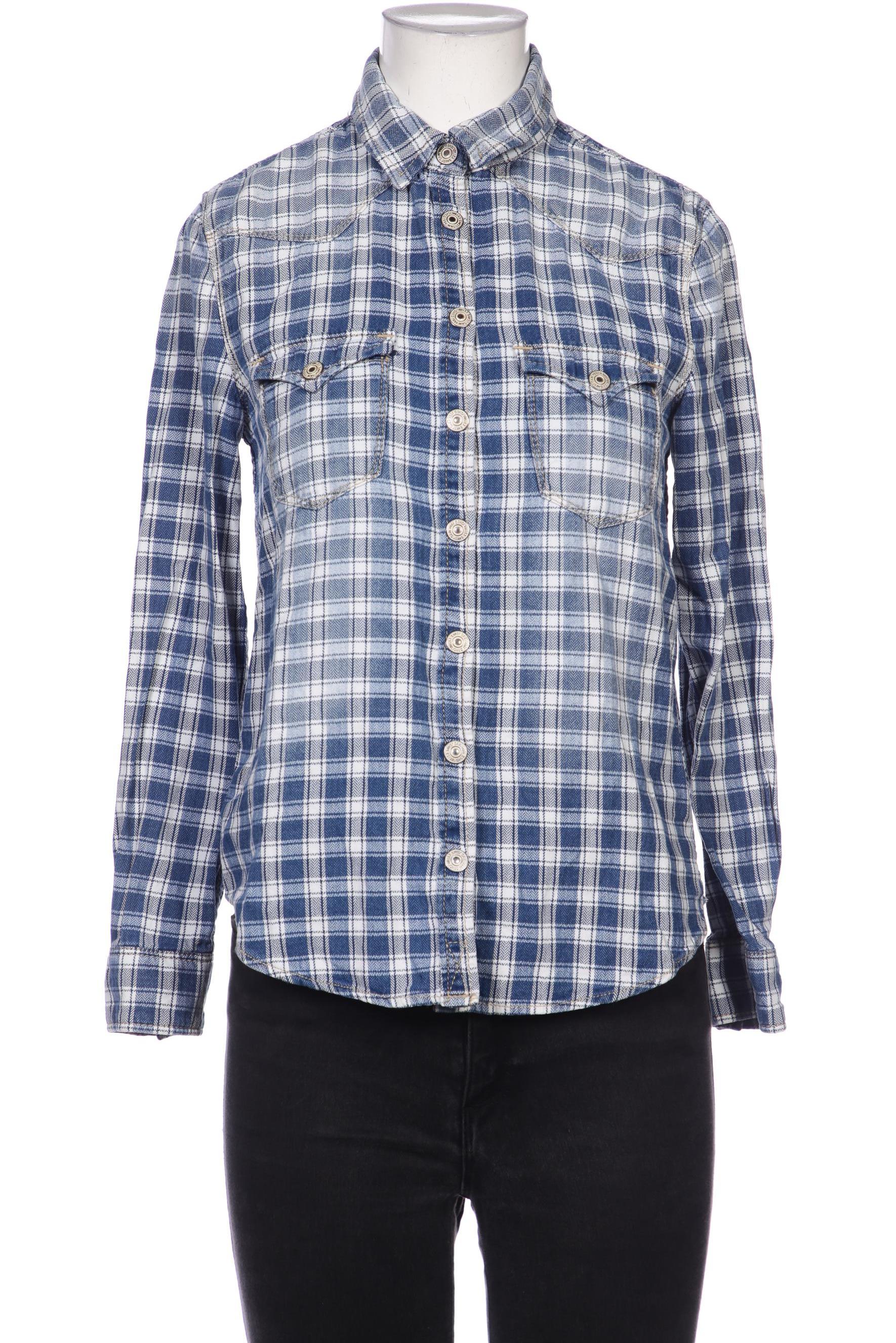 

Mango Damen Bluse, marineblau, Gr. 36