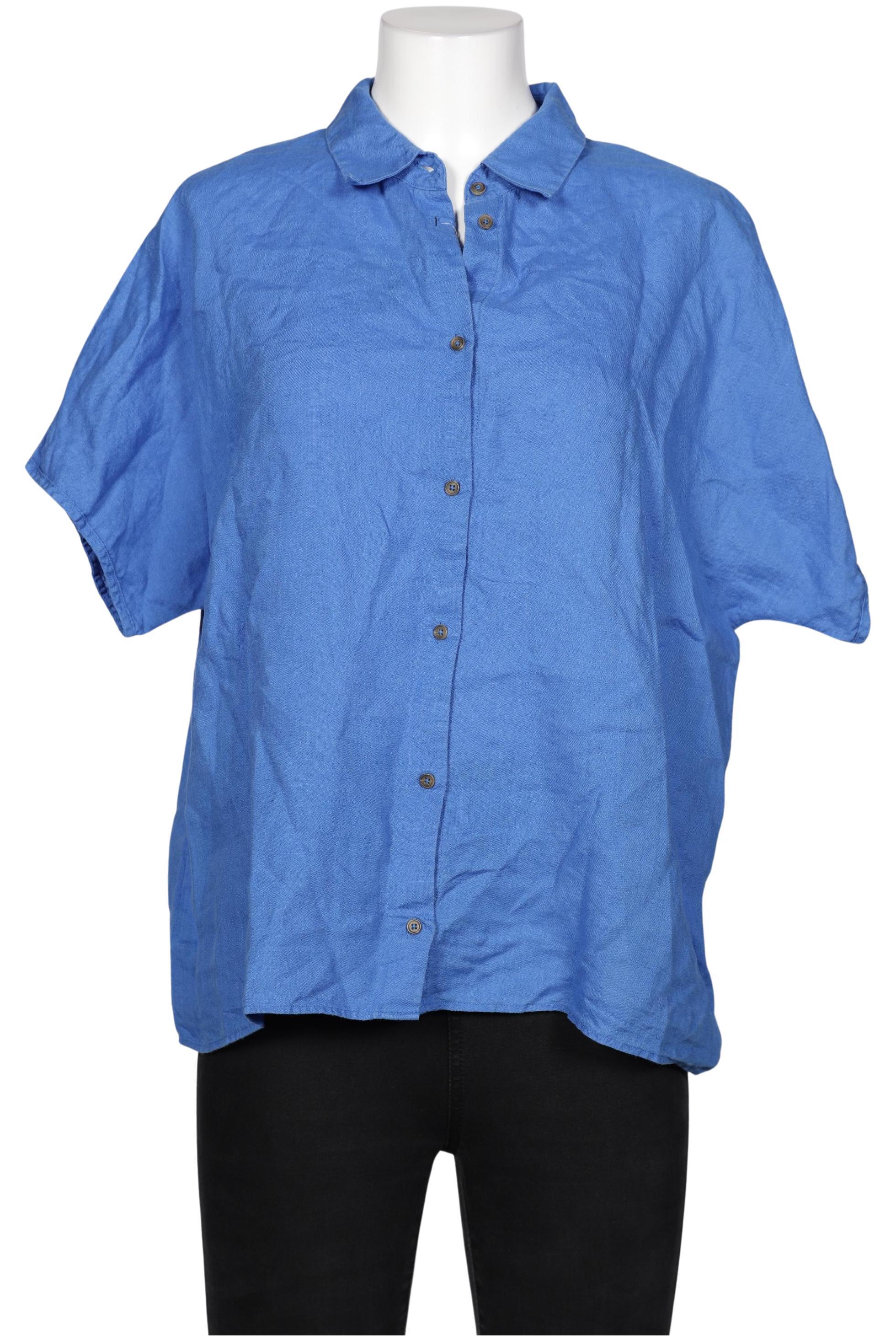 

Mango Damen Bluse, blau, Gr. 44