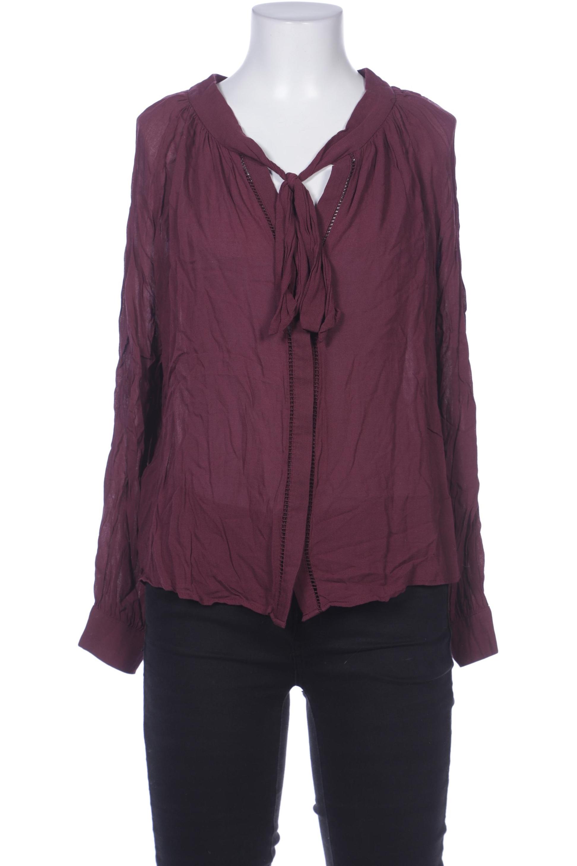 

Mango Damen Bluse, bordeaux, Gr. 34