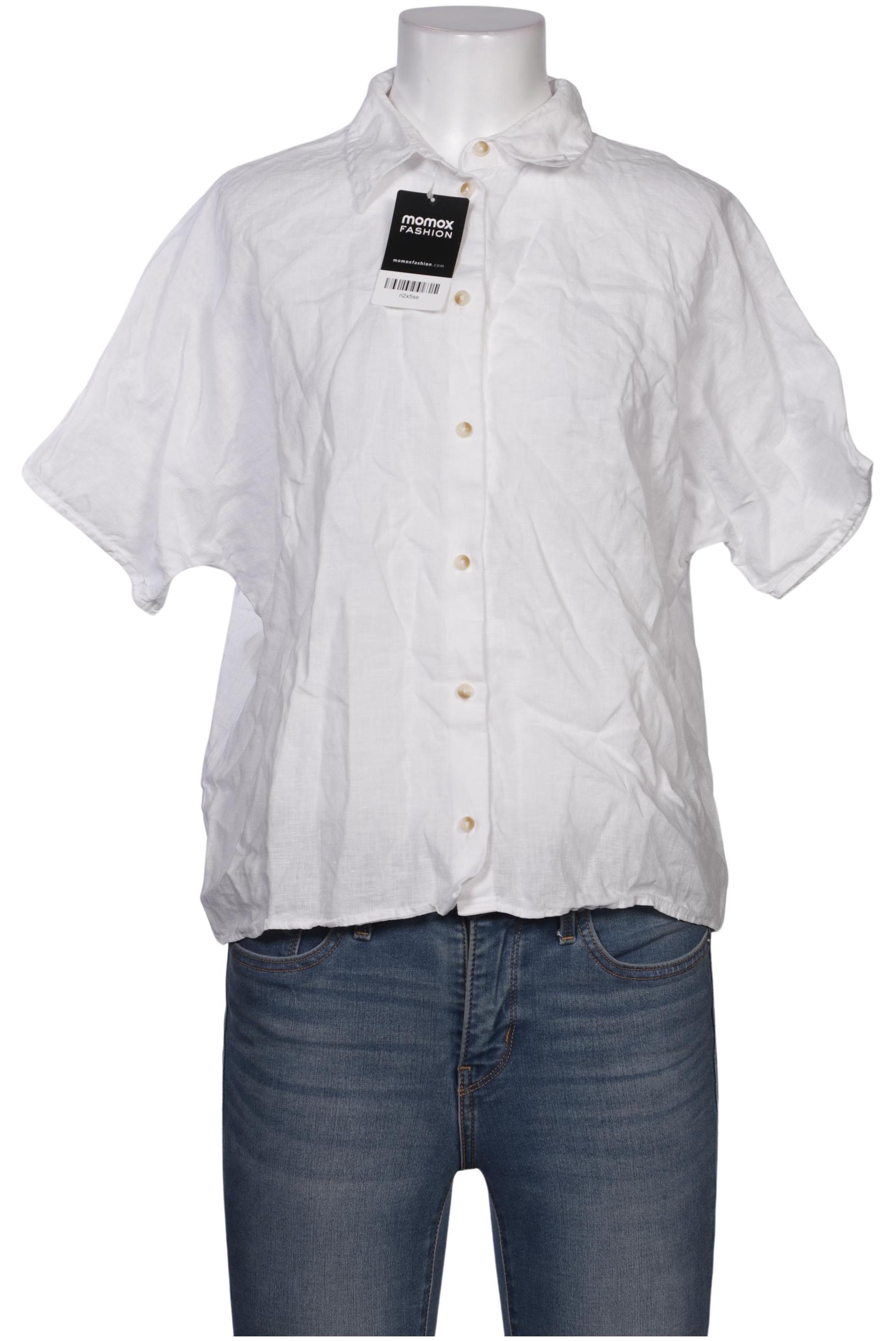 

Mango Damen Bluse, weiß, Gr. 38