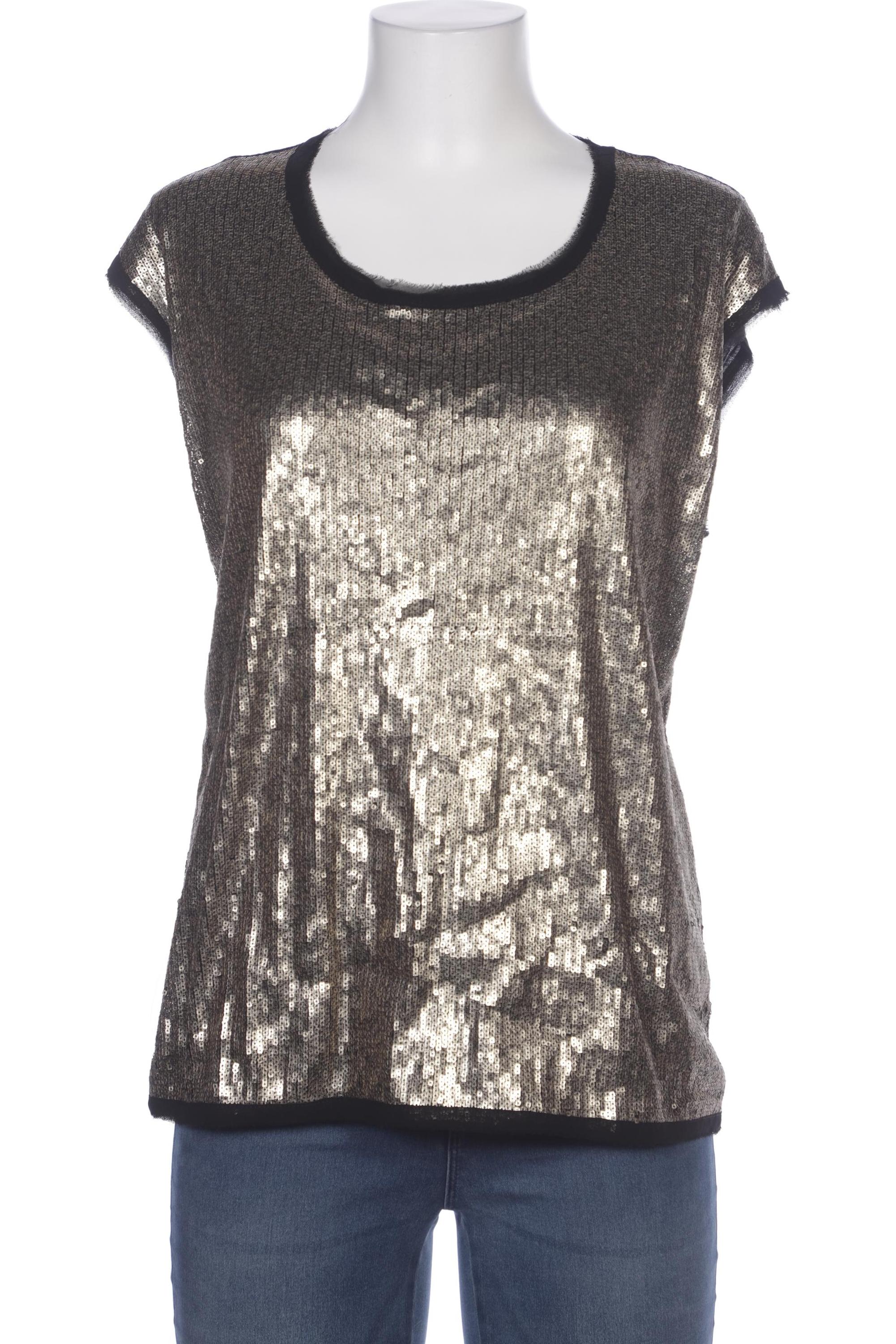 

Mango Damen Bluse, gold, Gr. 38